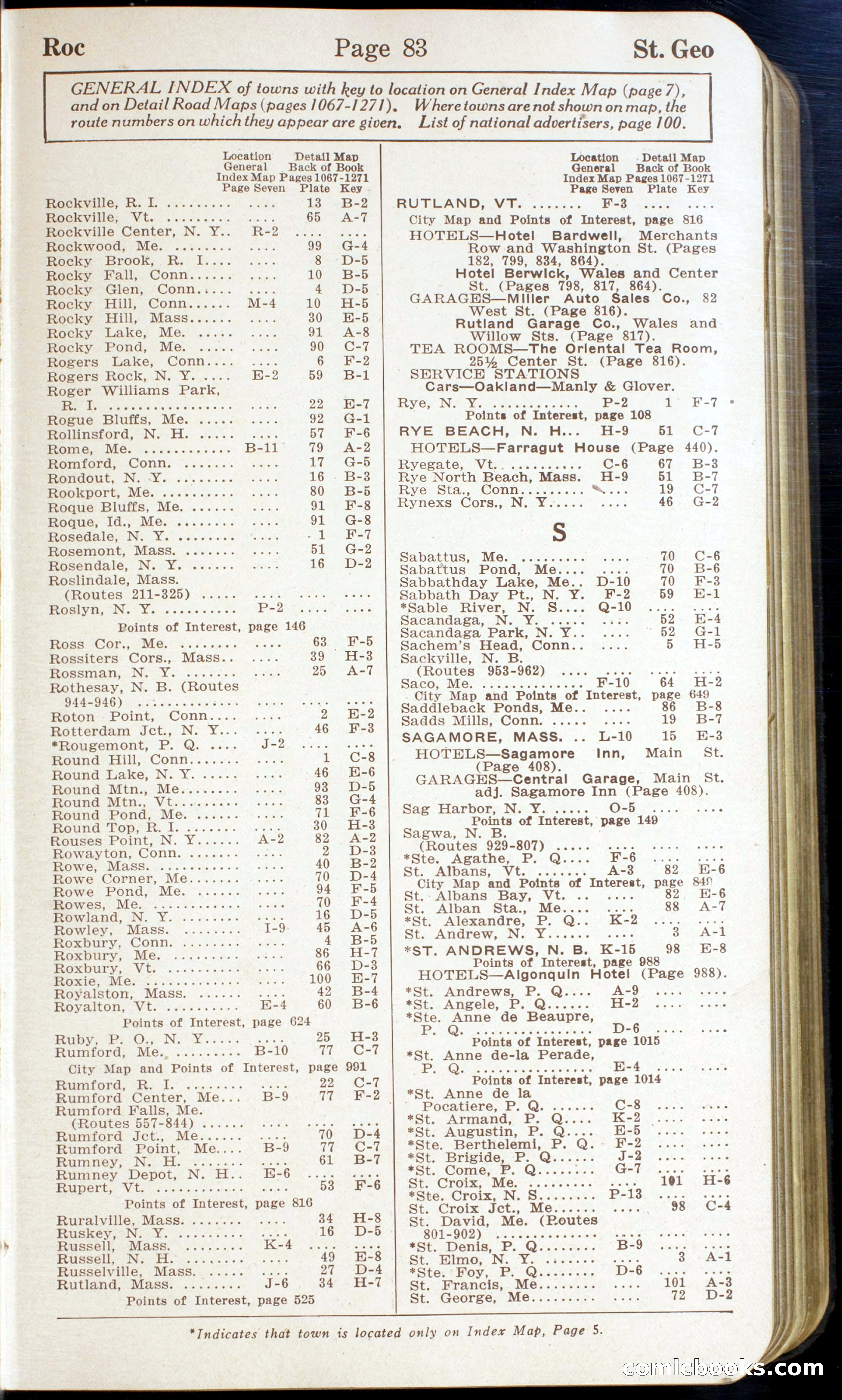 Official Automobile Blue Book, Vol. 2 — page 87 of 399