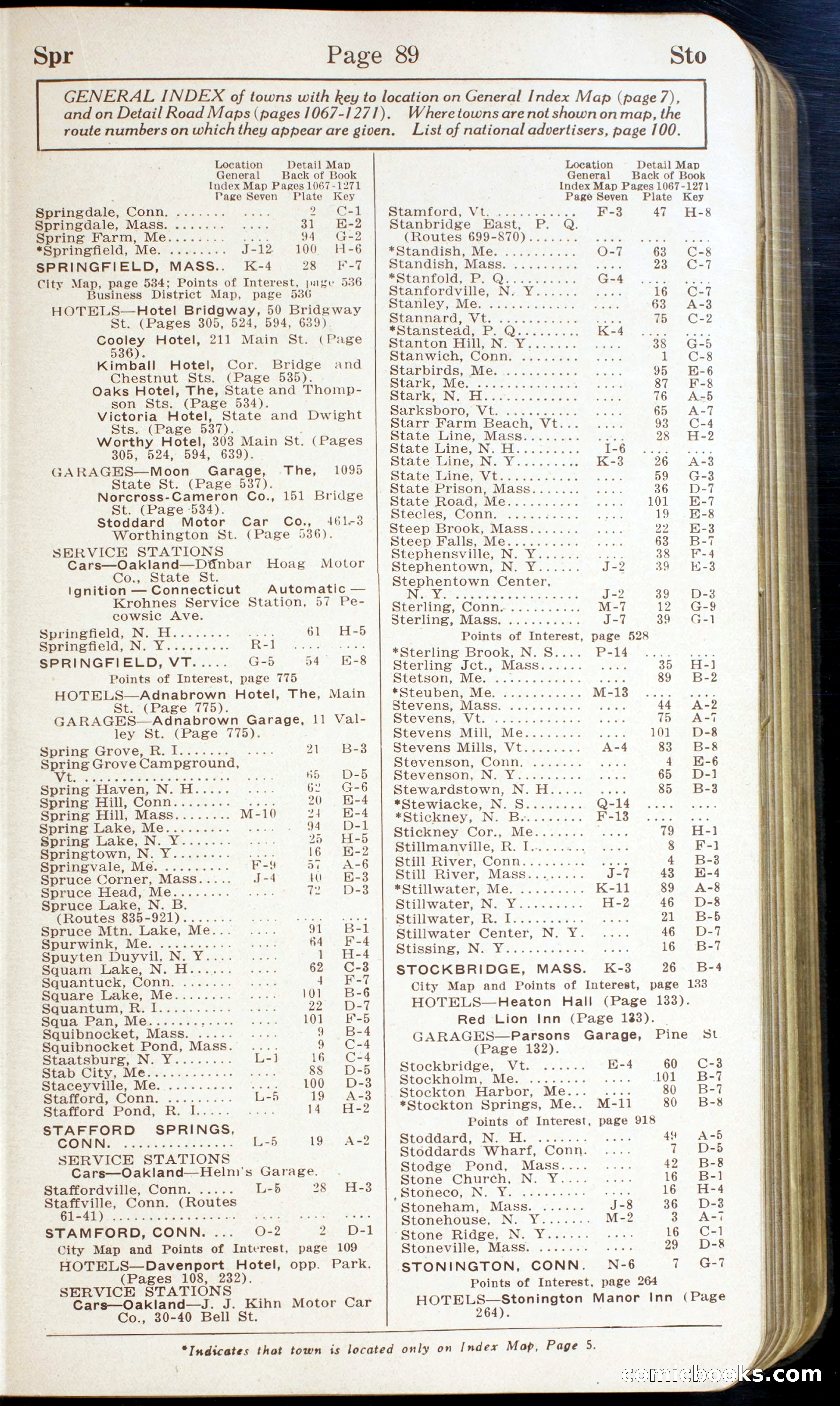 Official Automobile Blue Book, Vol. 2 — page 93 of 399