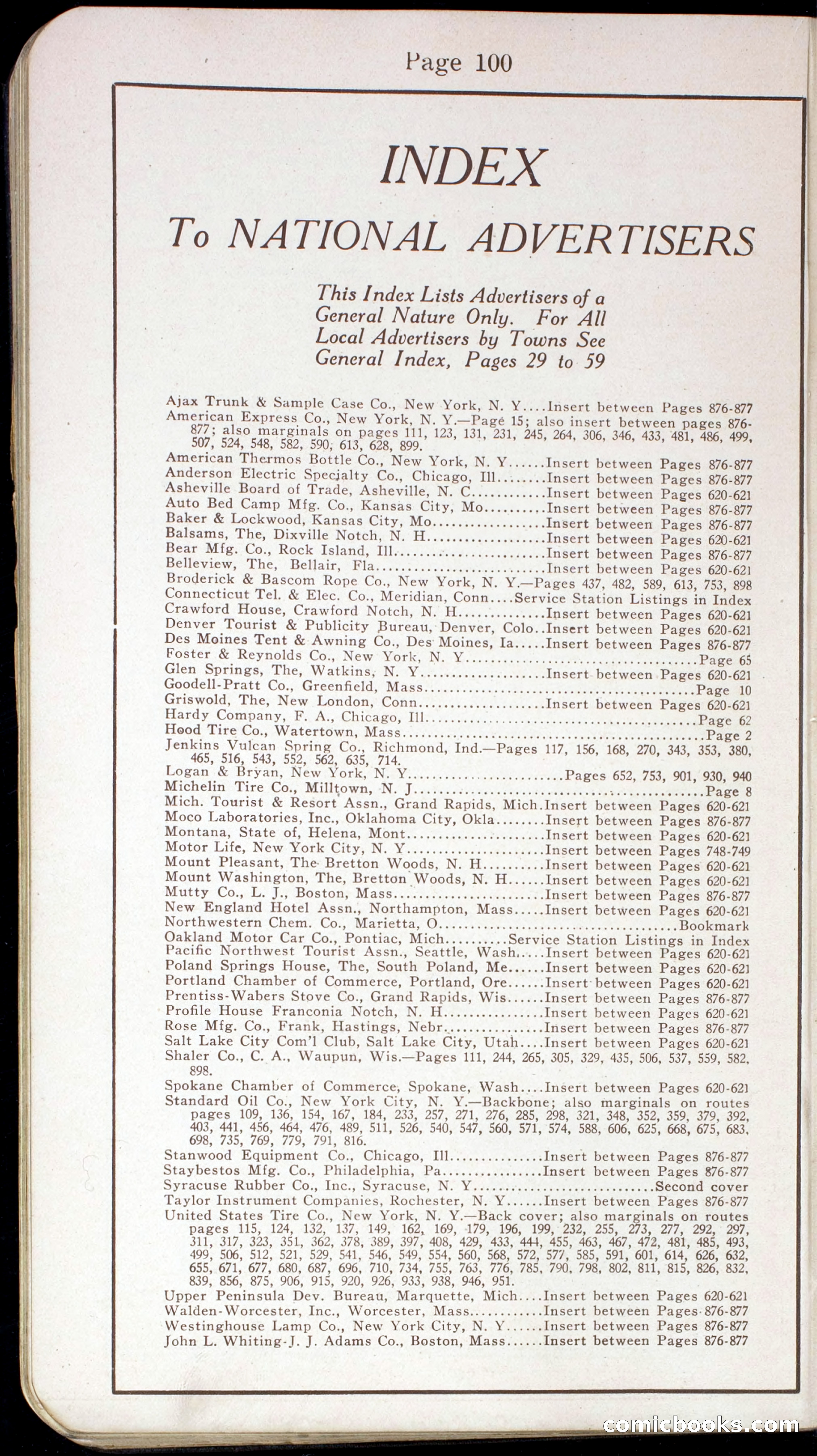 Official Automobile Blue Book, Vol. 2 — page 104 of 399