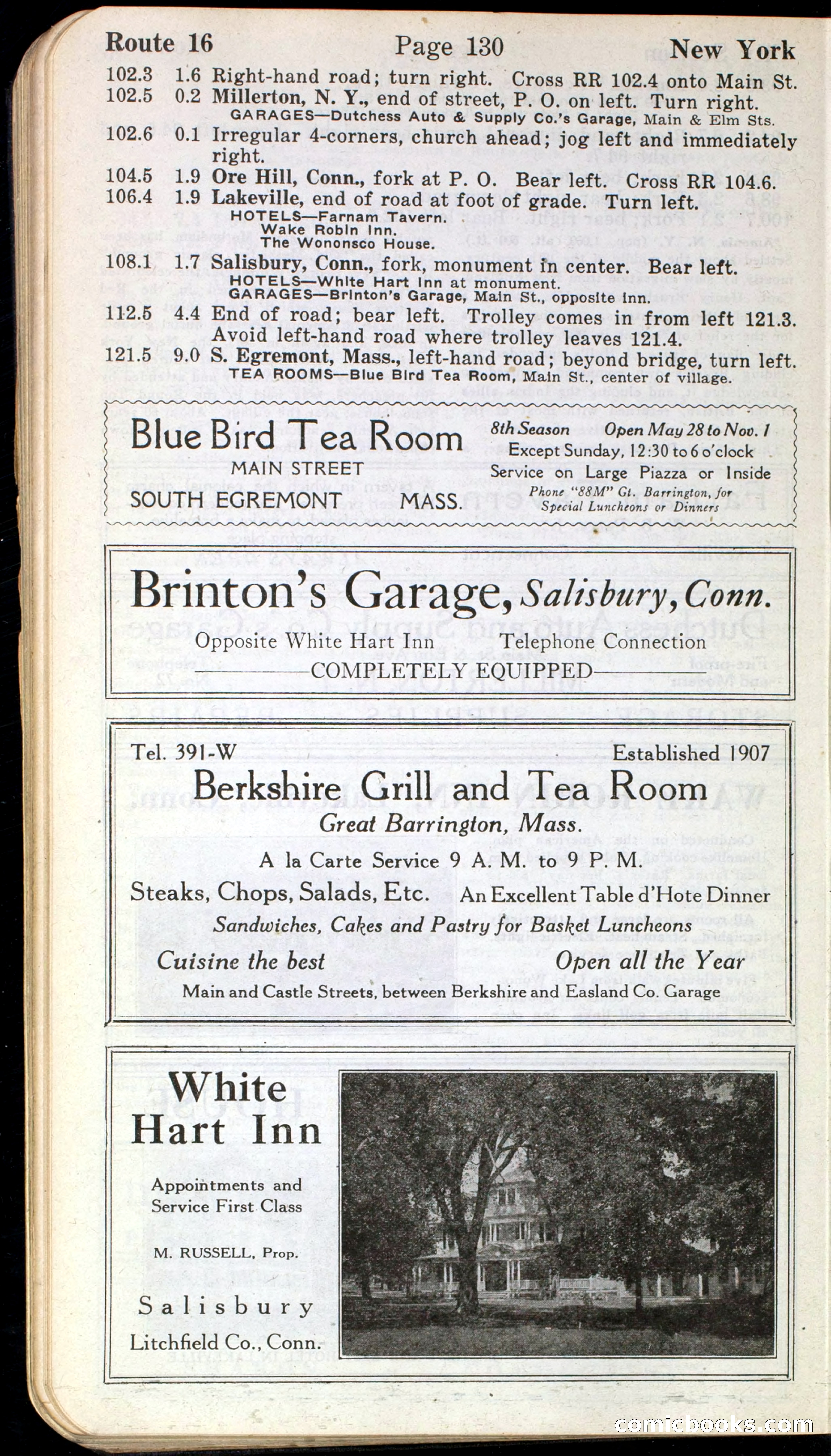 Official Automobile Blue Book, Vol. 2 — page 134 of 399
