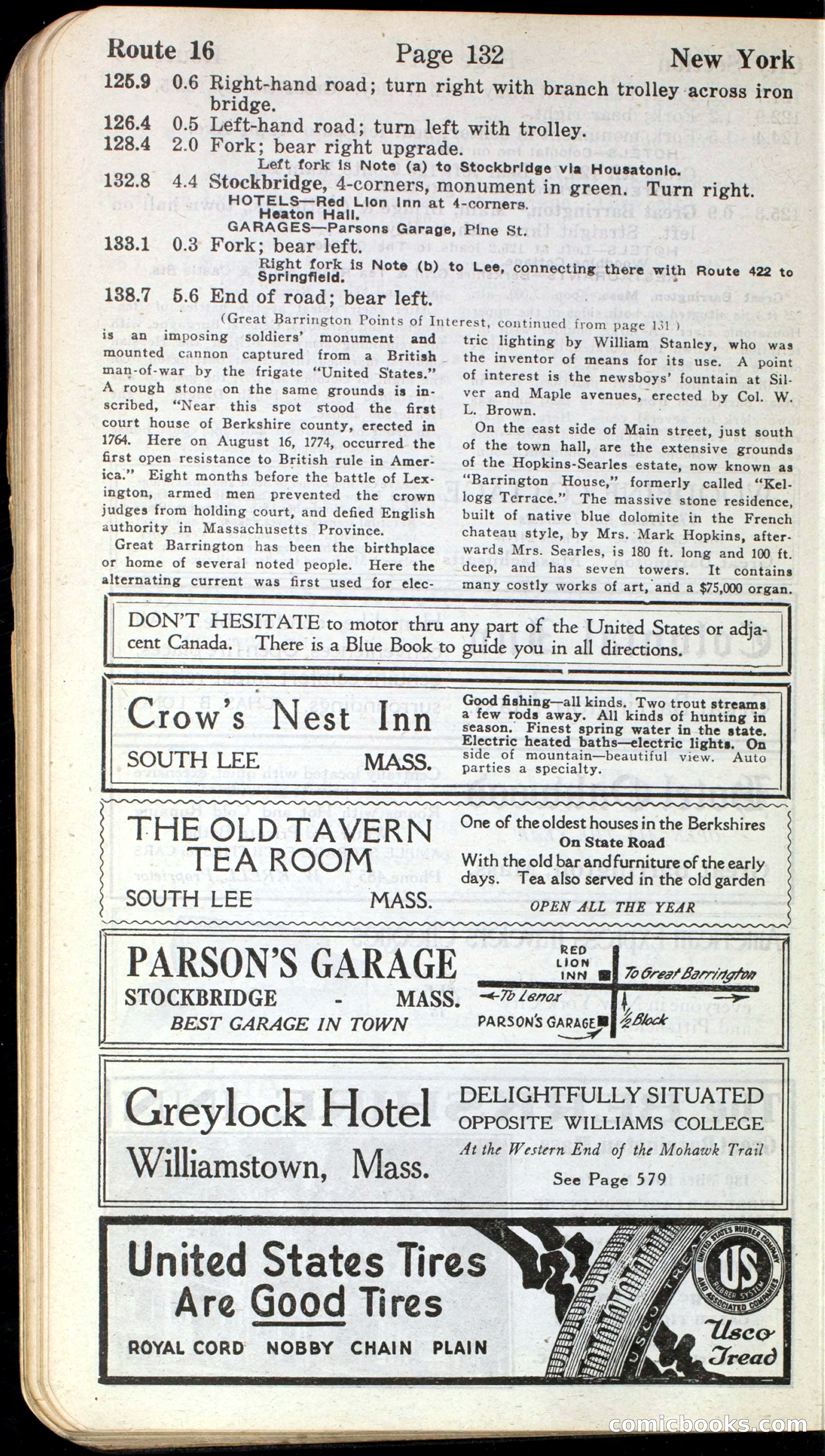 Official Automobile Blue Book, Vol. 2 — page 136 of 399