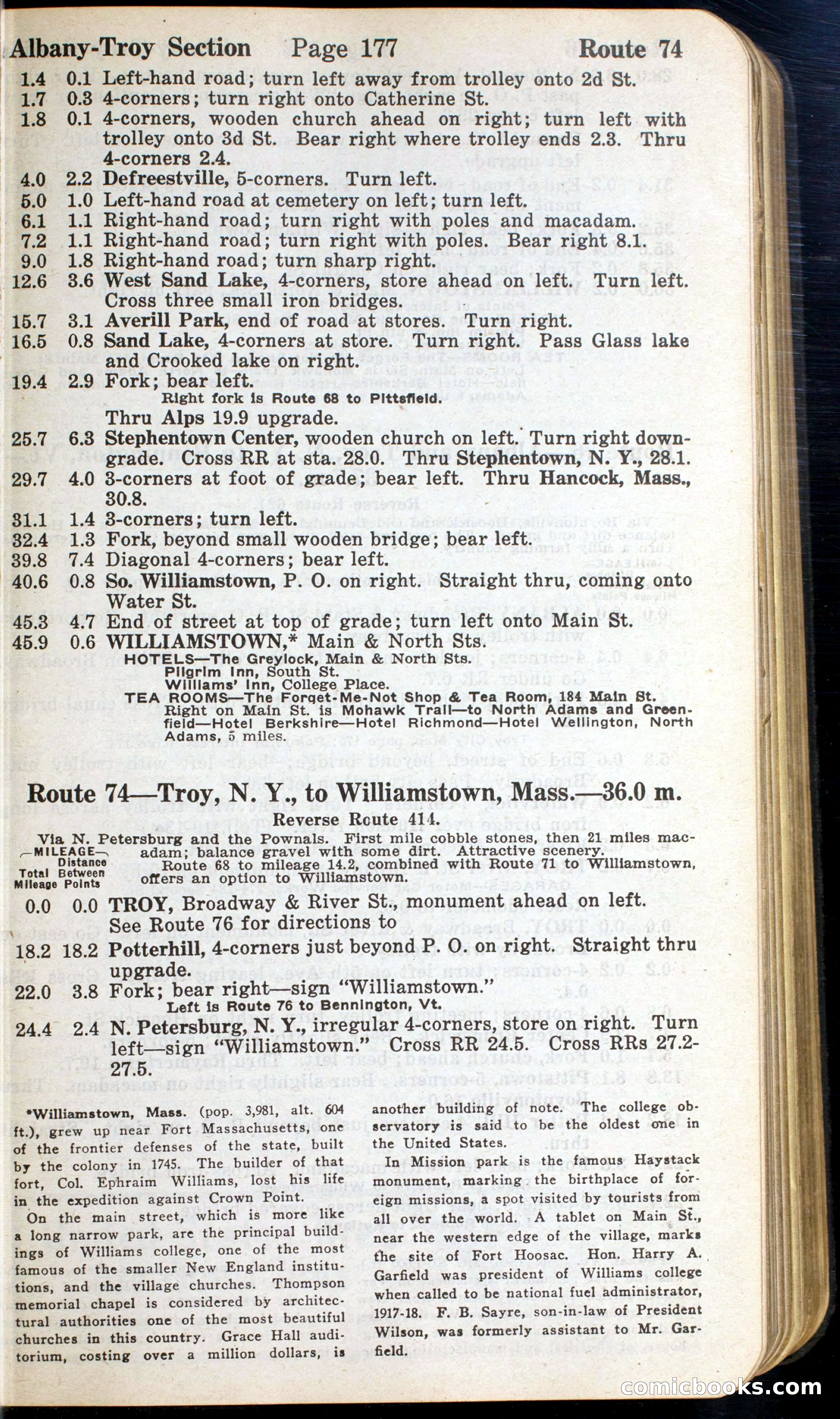Official Automobile Blue Book, Vol. 2 — page 181 of 399