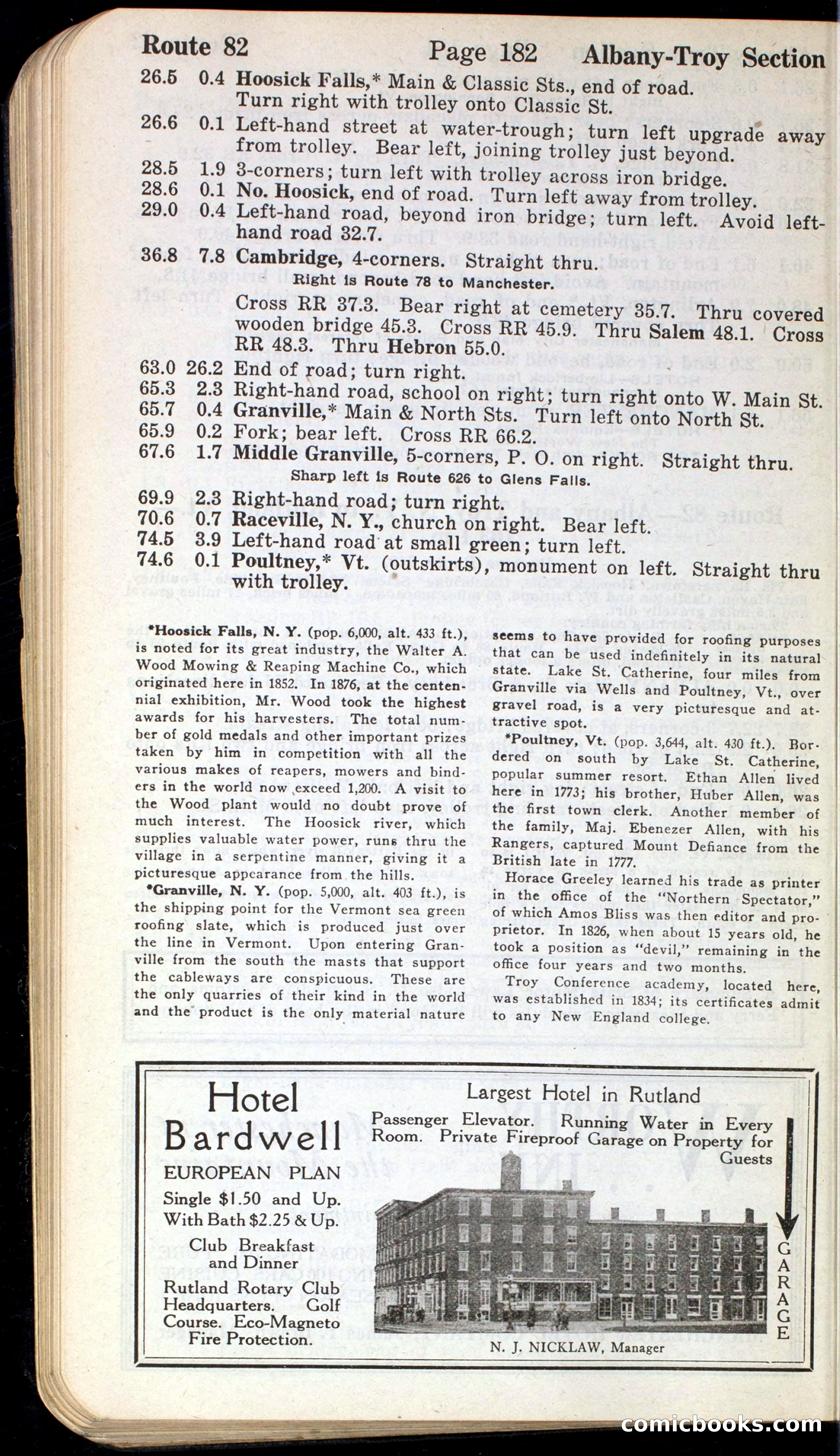 Official Automobile Blue Book, Vol. 2 — page 186 of 399