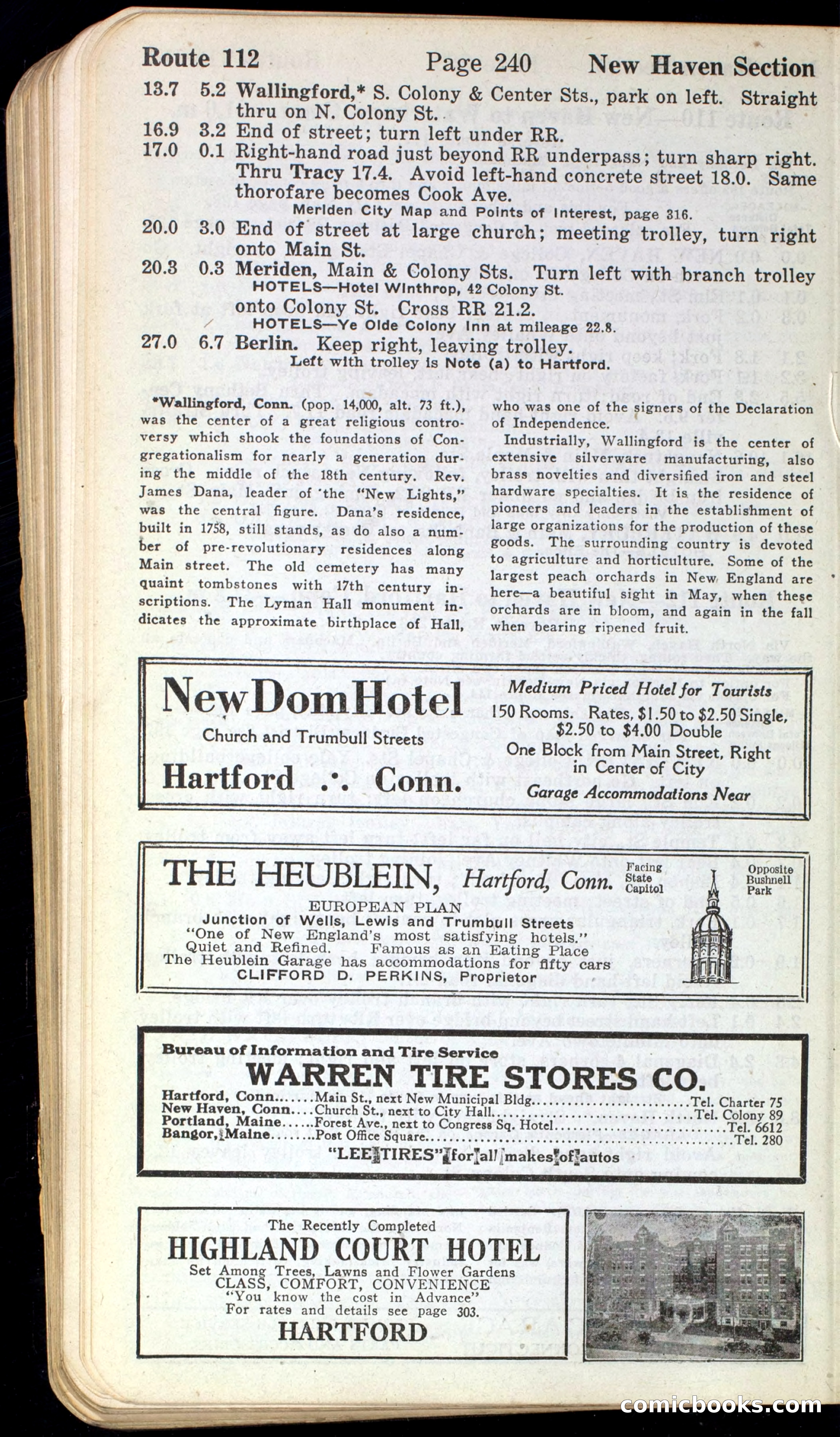 Official Automobile Blue Book, Vol. 2 — page 244 of 399