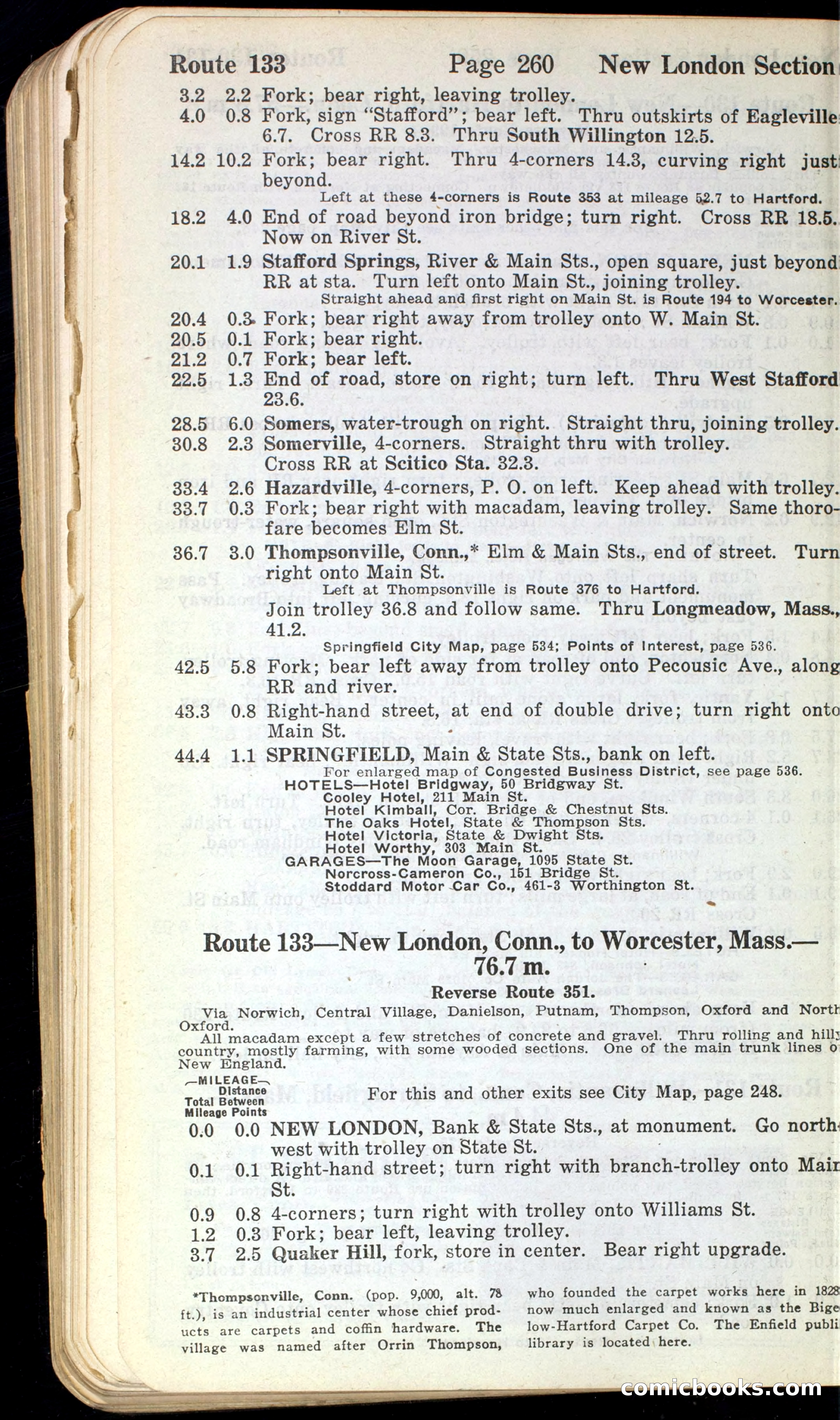 Official Automobile Blue Book, Vol. 2 — page 256 of 399