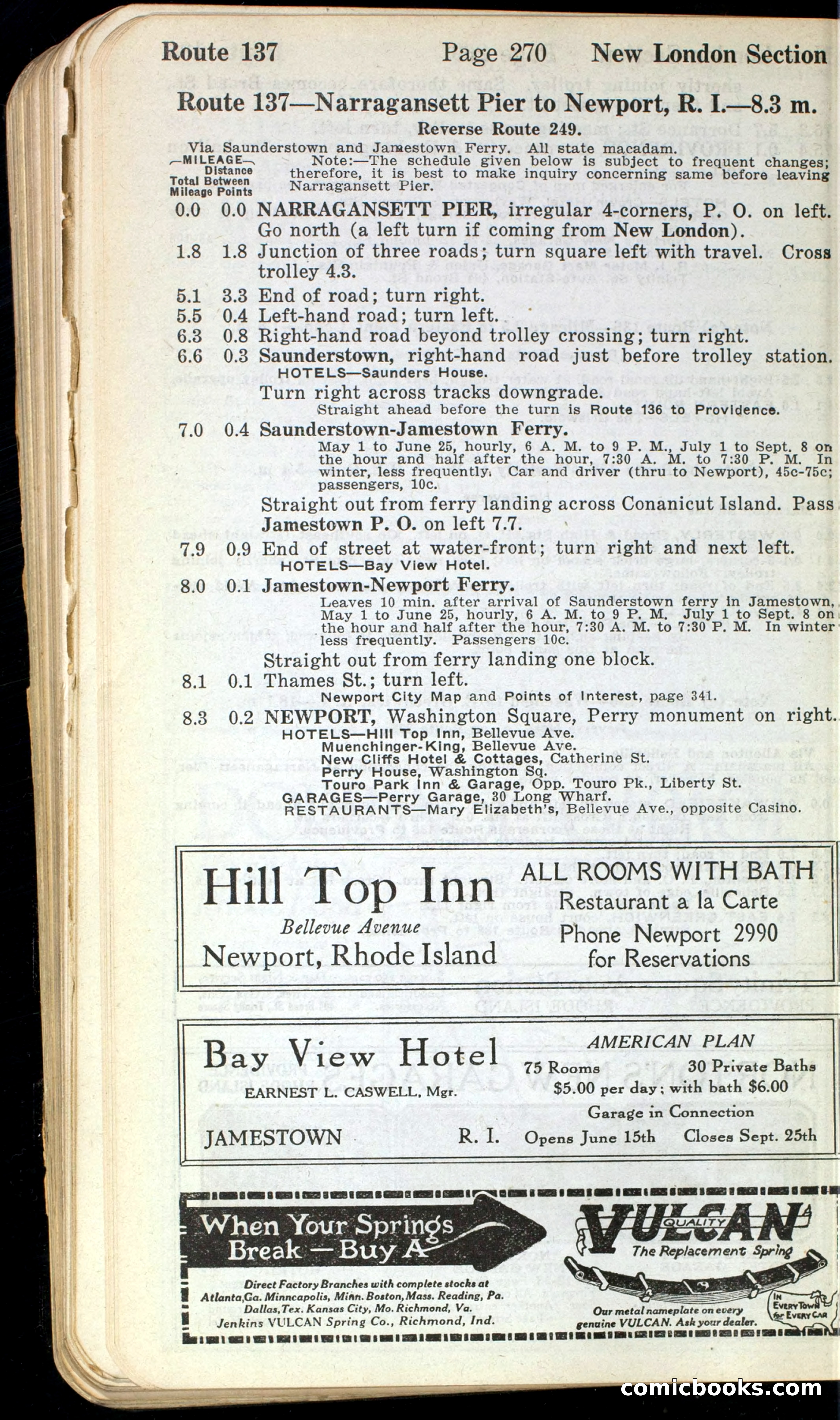 Official Automobile Blue Book, Vol. 2 — page 266 of 399
