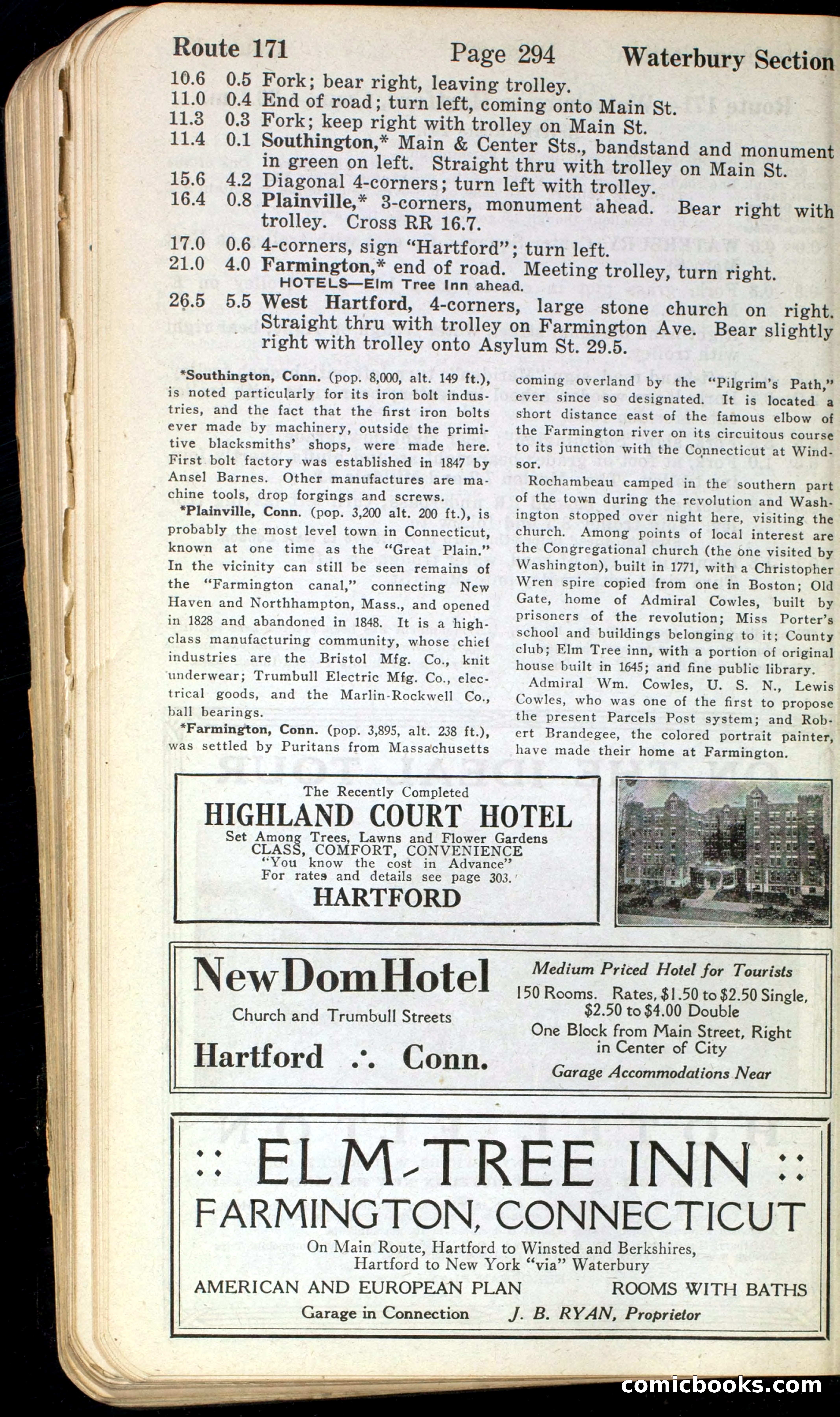Official Automobile Blue Book, Vol. 2 — page 290 of 399