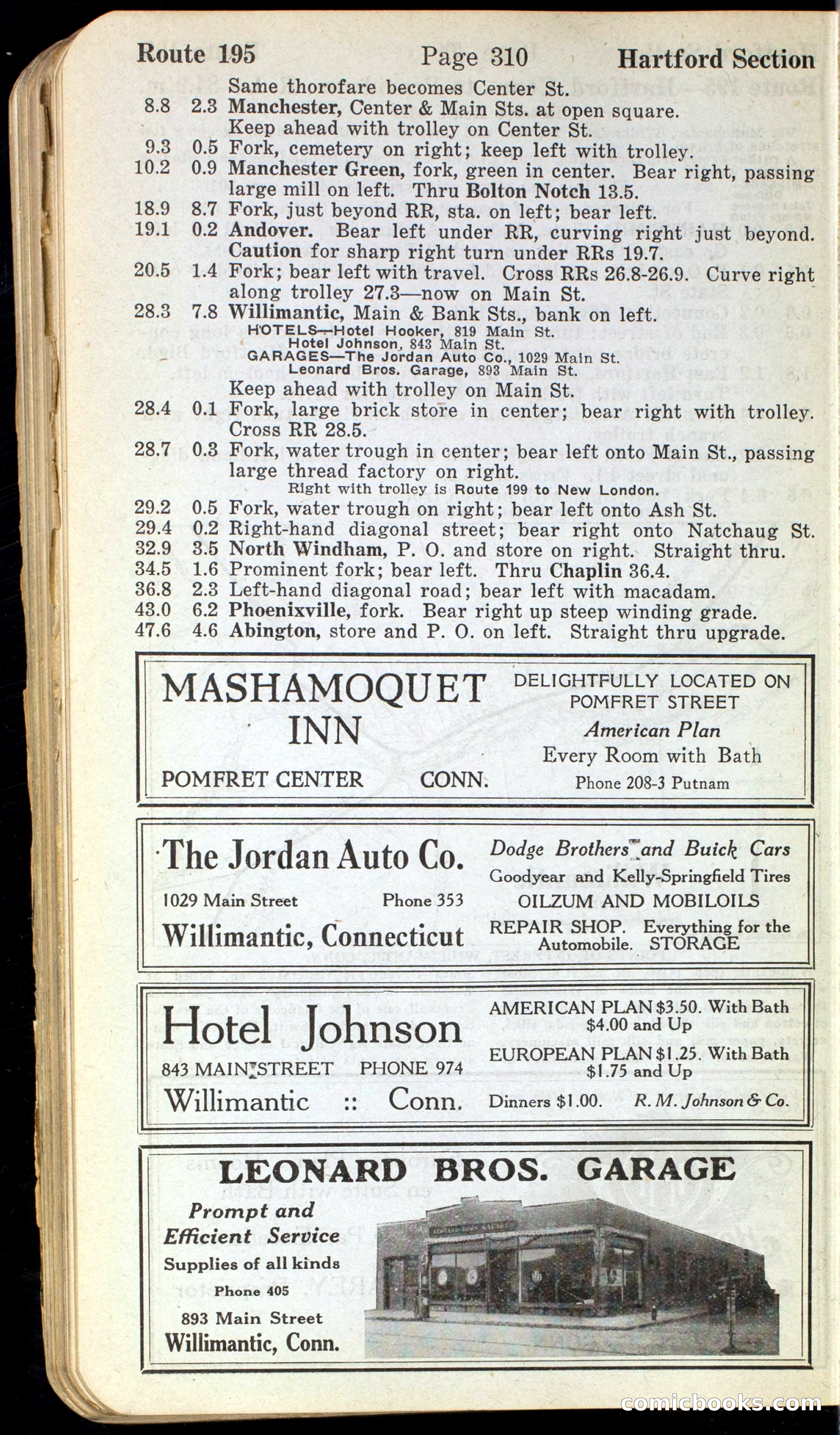 Official Automobile Blue Book, Vol. 2 — page 306 of 399