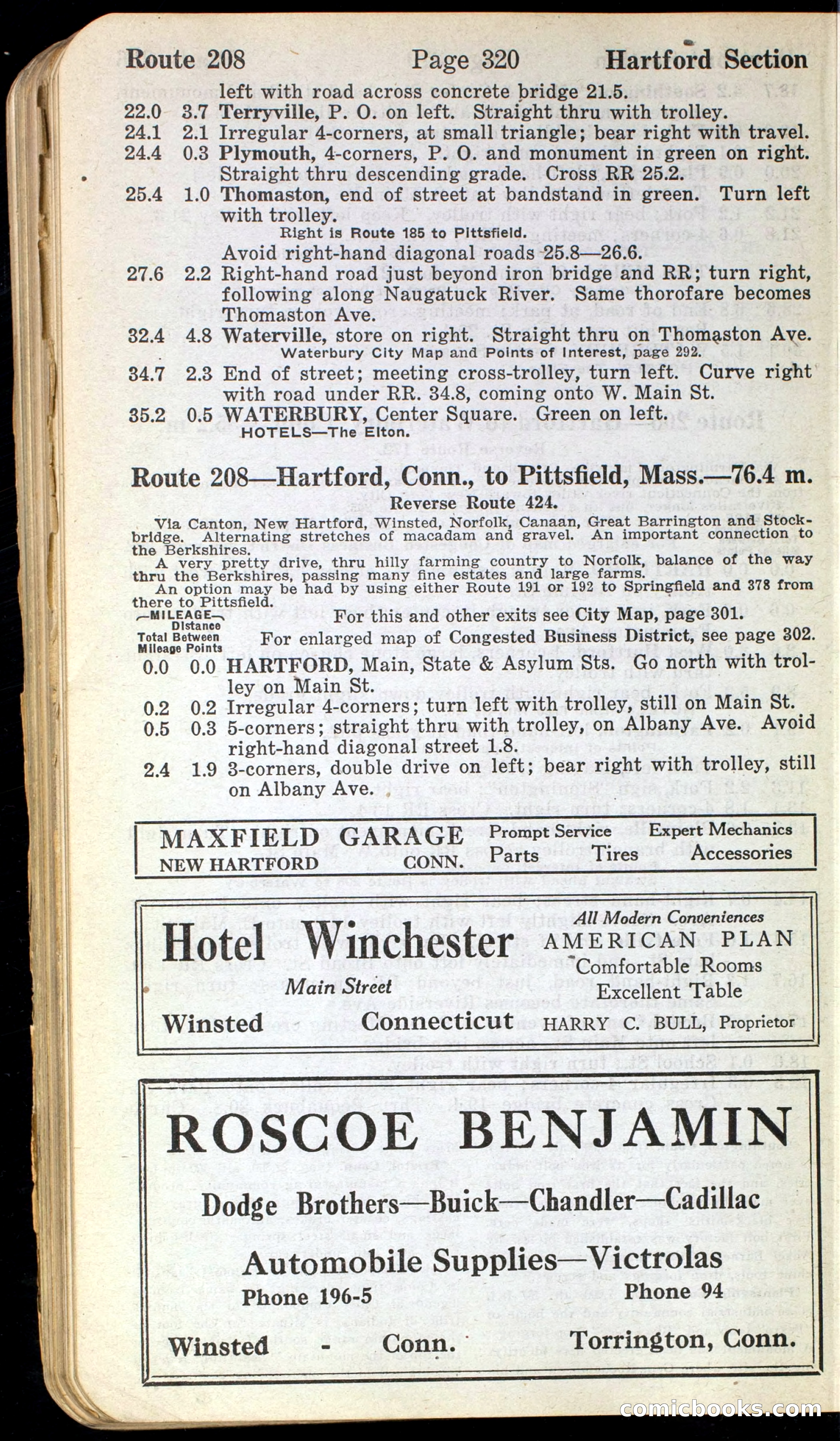 Official Automobile Blue Book, Vol. 2 — page 316 of 399