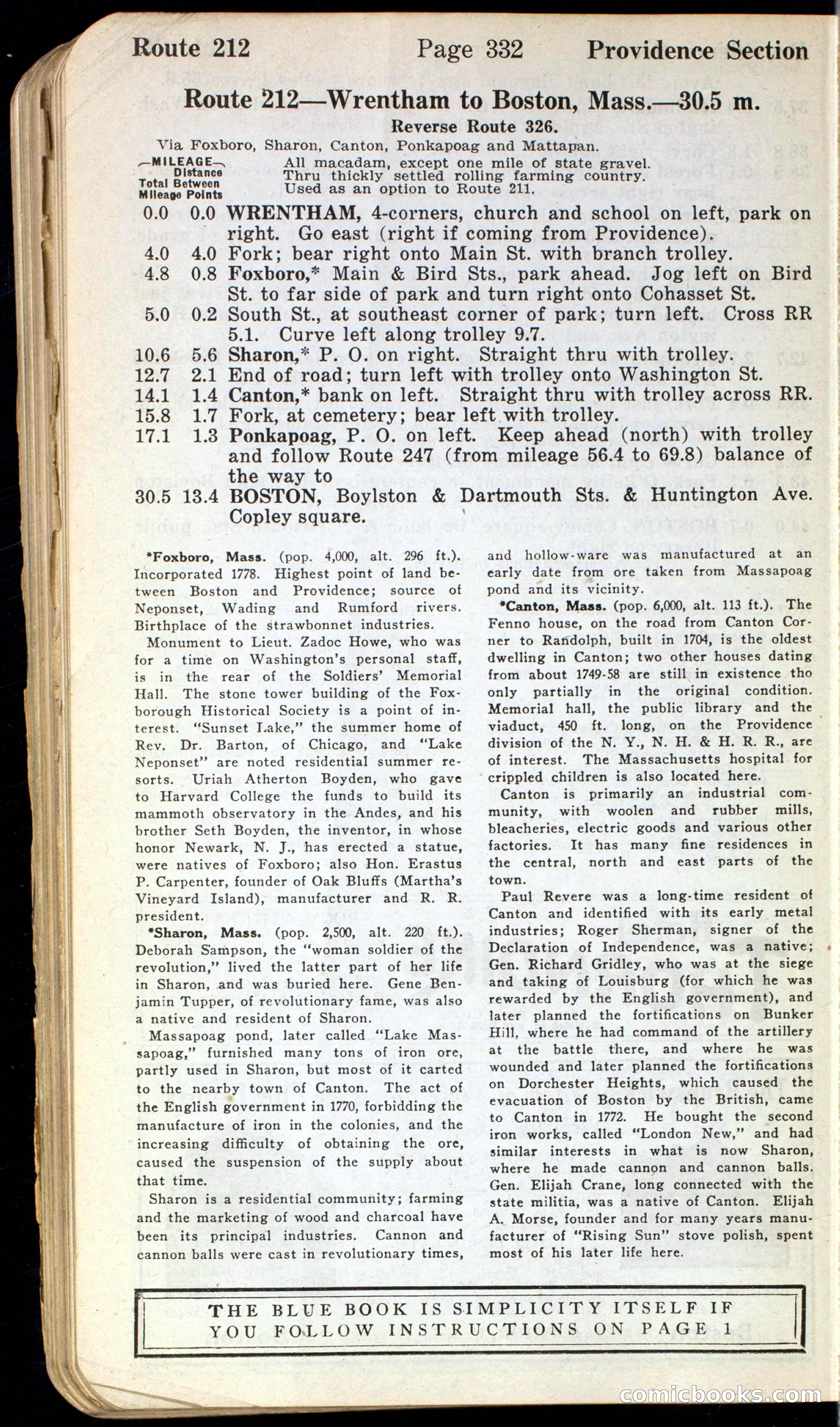 Official Automobile Blue Book, Vol. 2 — page 328 of 399