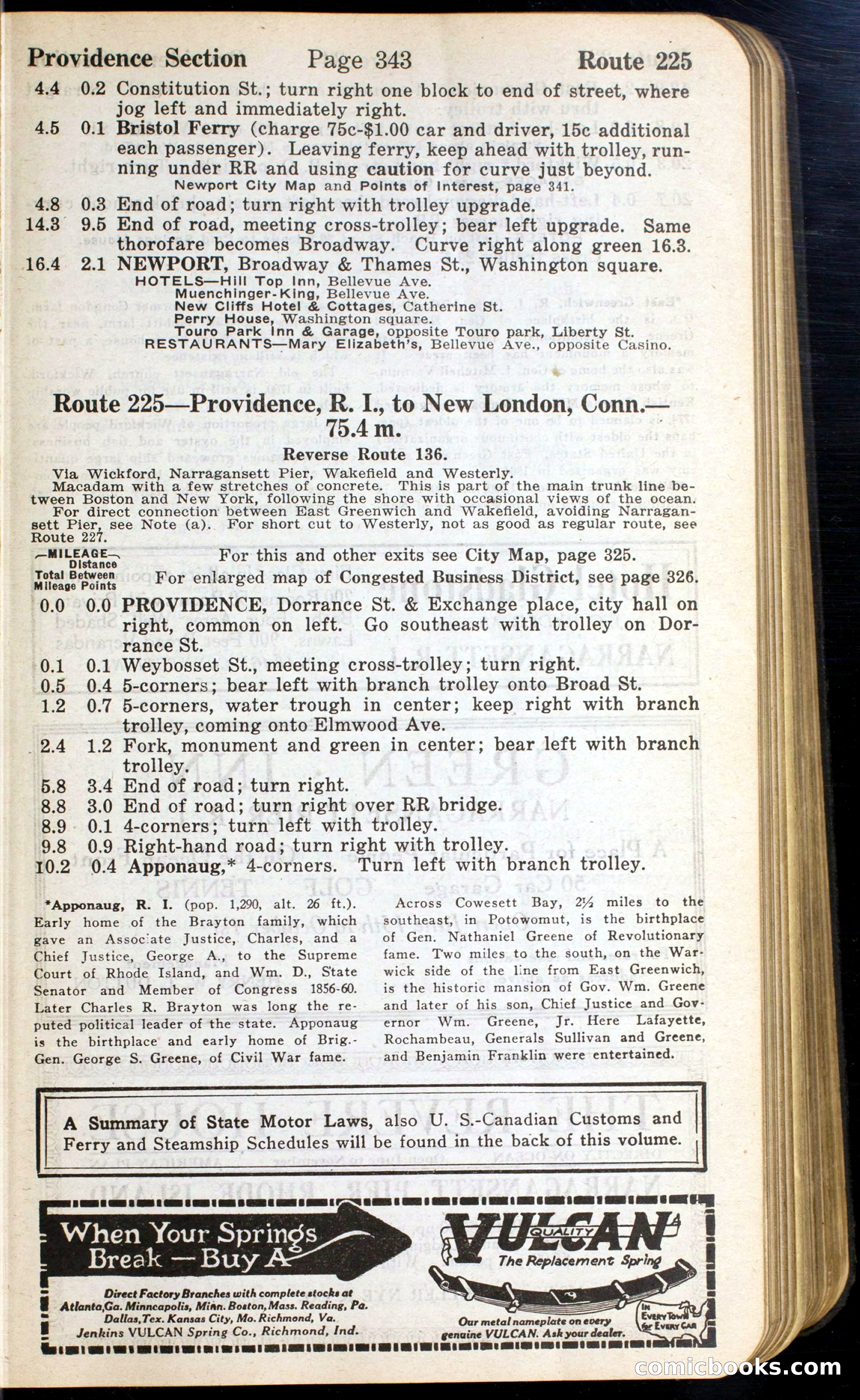 Official Automobile Blue Book, Vol. 2 — page 339 of 399