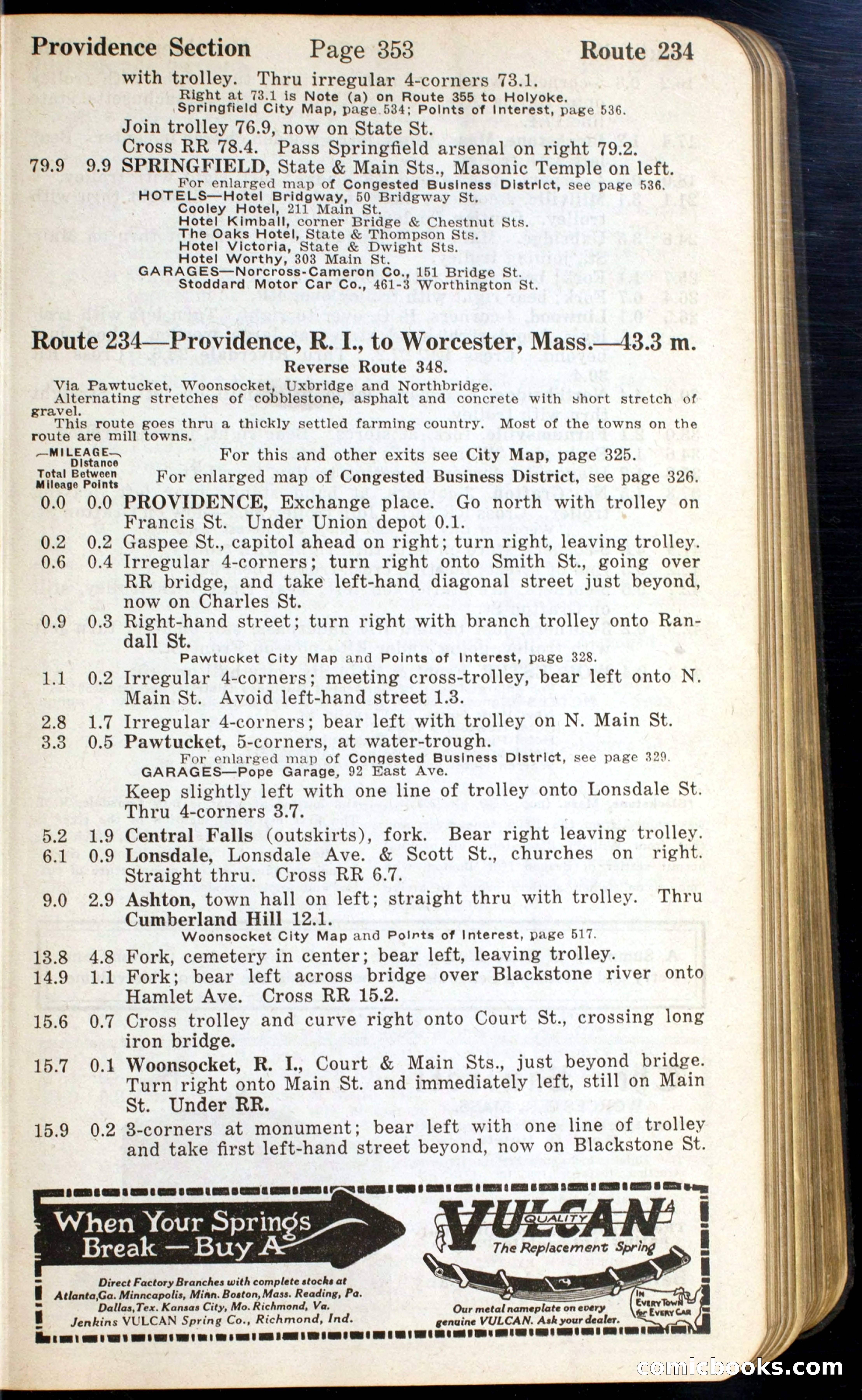 Official Automobile Blue Book, Vol. 2 — page 349 of 399