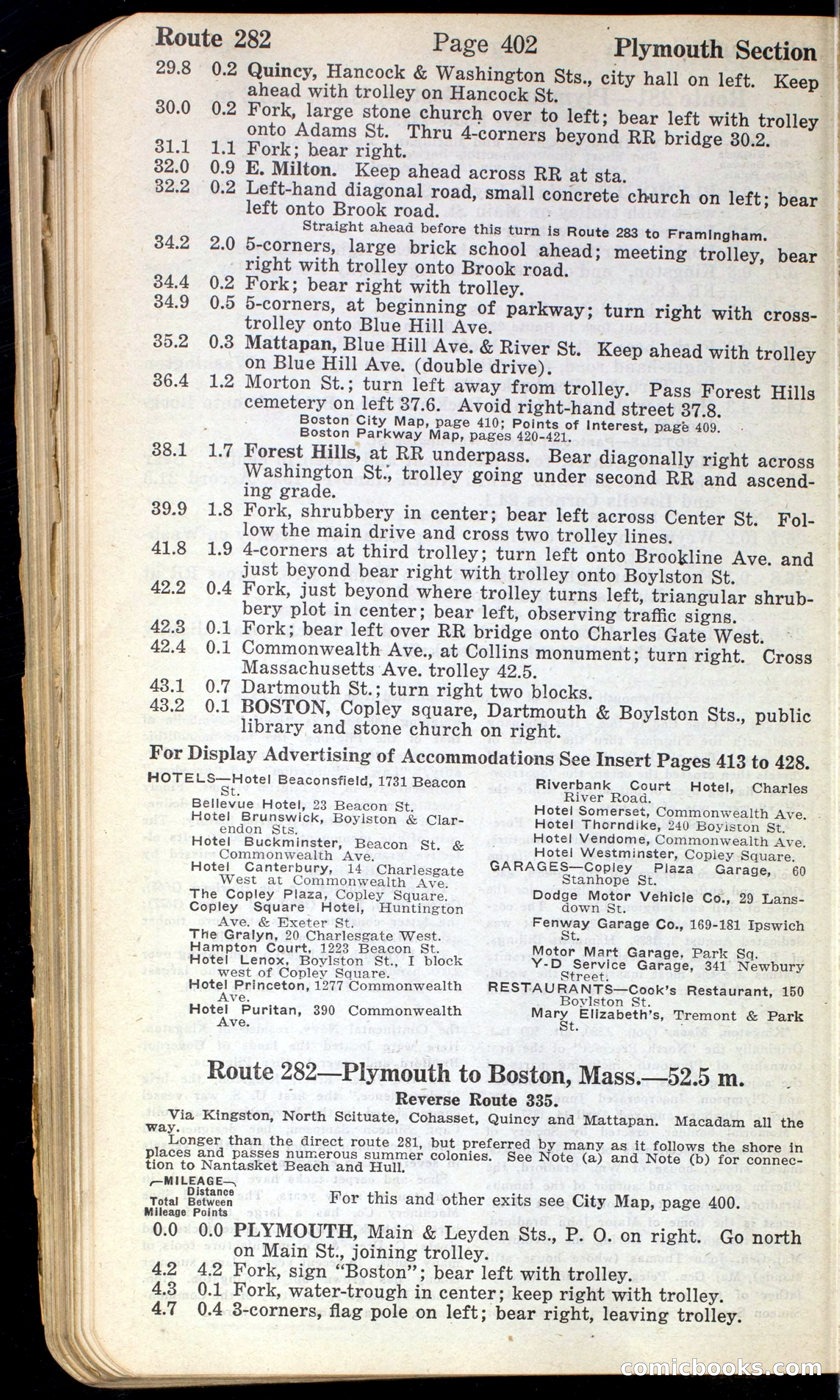 Official Automobile Blue Book, Vol. 2 — page 398 of 399