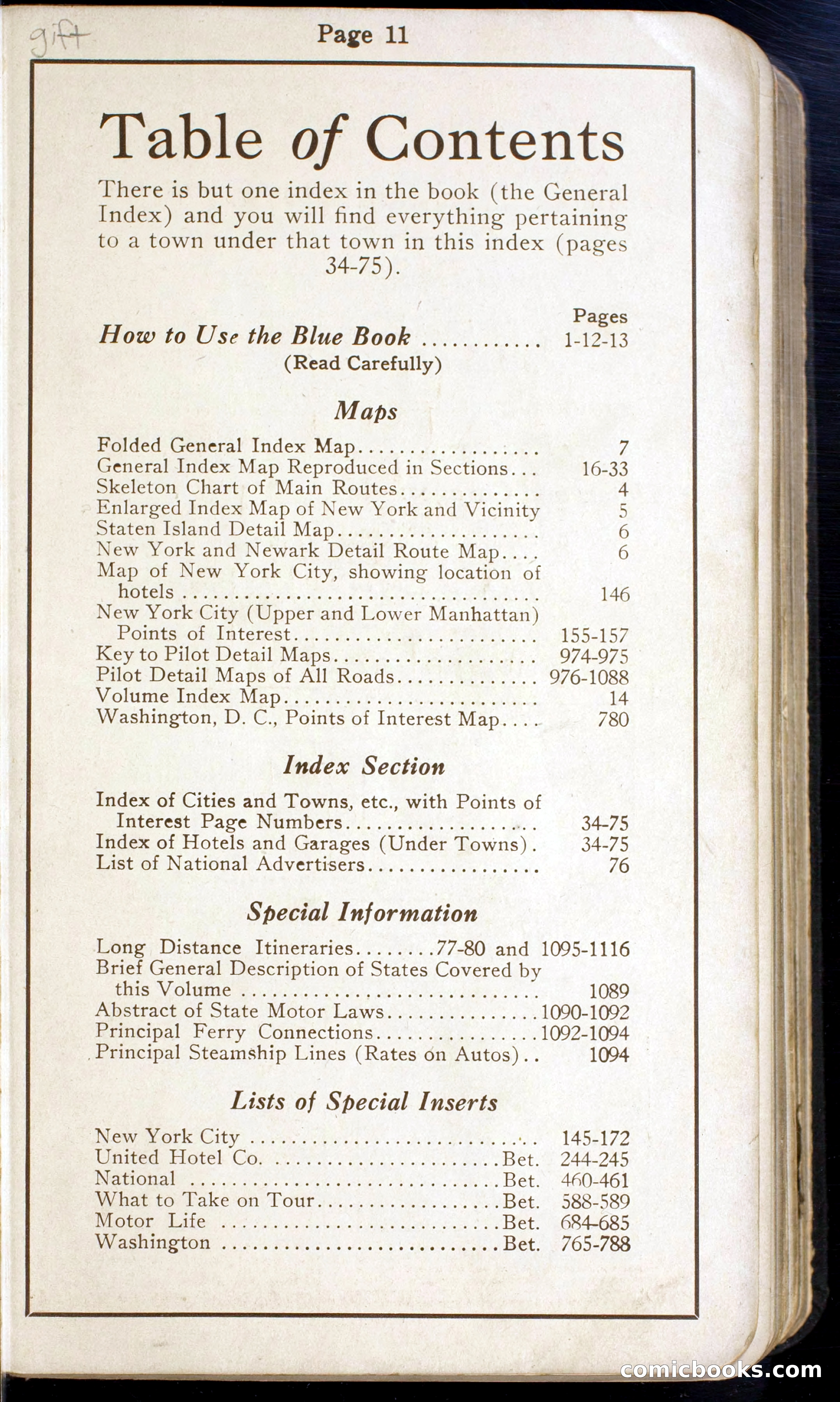 Official Automobile Blue Book, Volume 3 — page 7 of 399