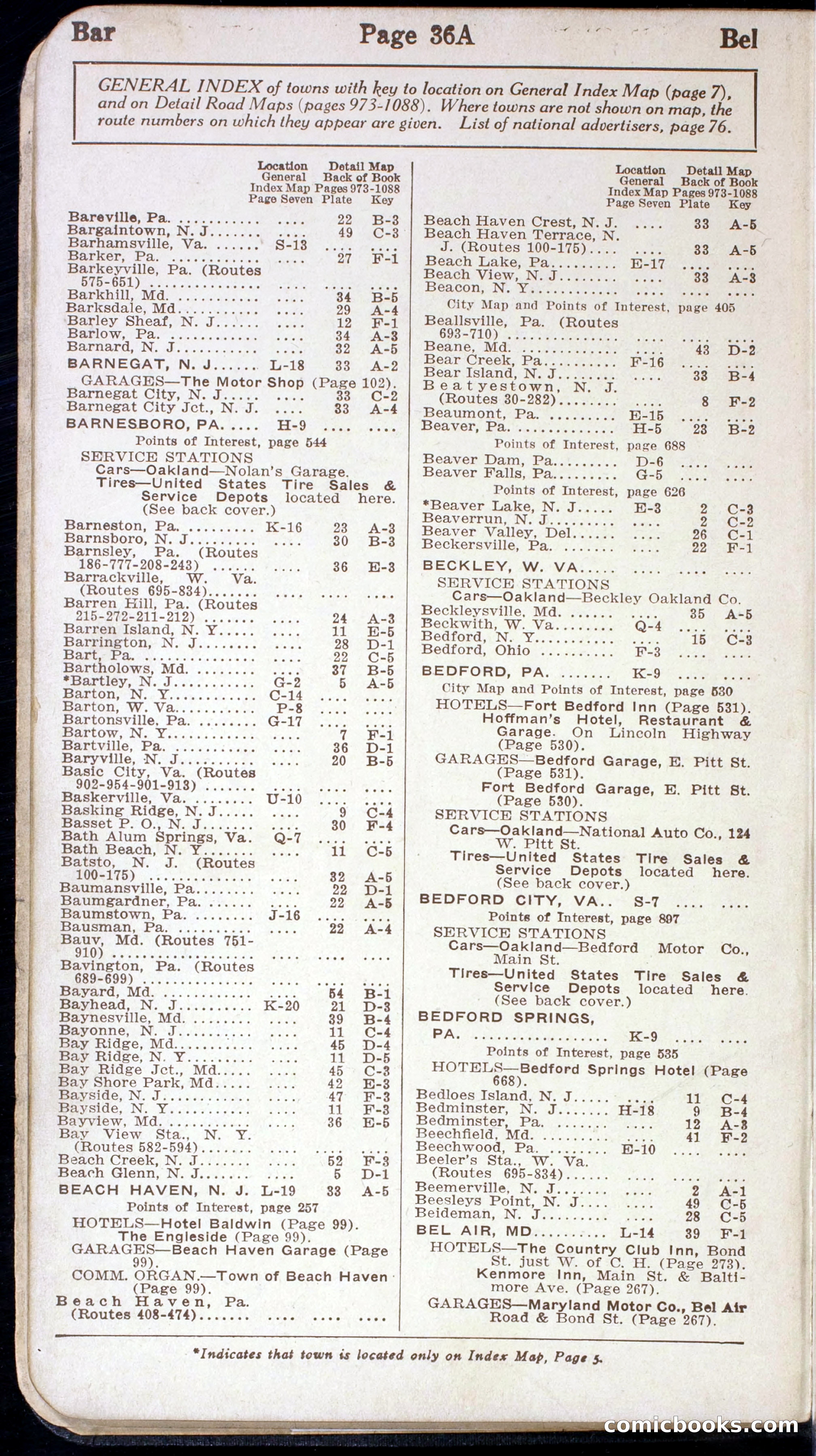 Official Automobile Blue Book, Volume 3 — page 34 of 399
