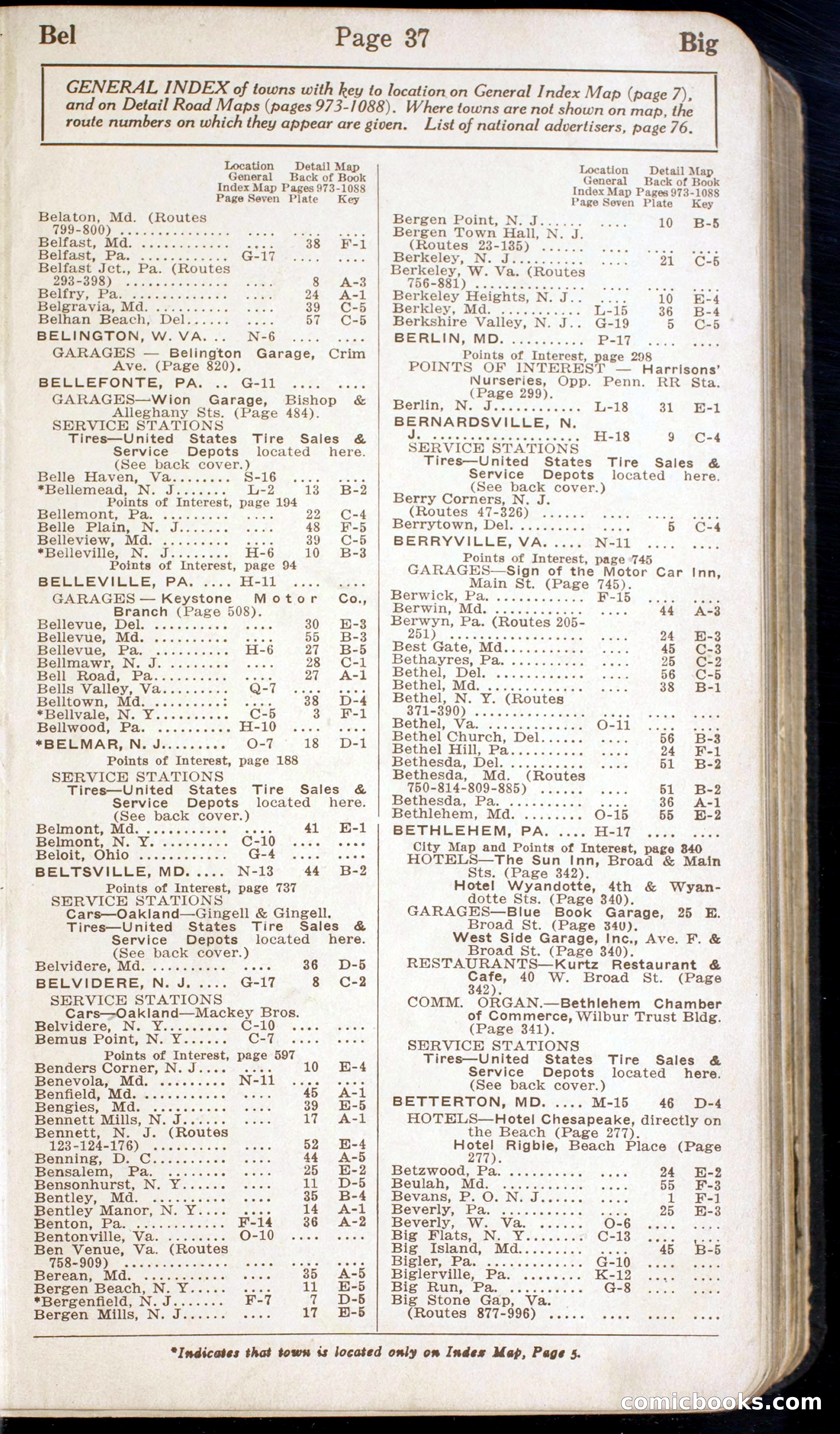 Official Automobile Blue Book, Volume 3 — page 35 of 399