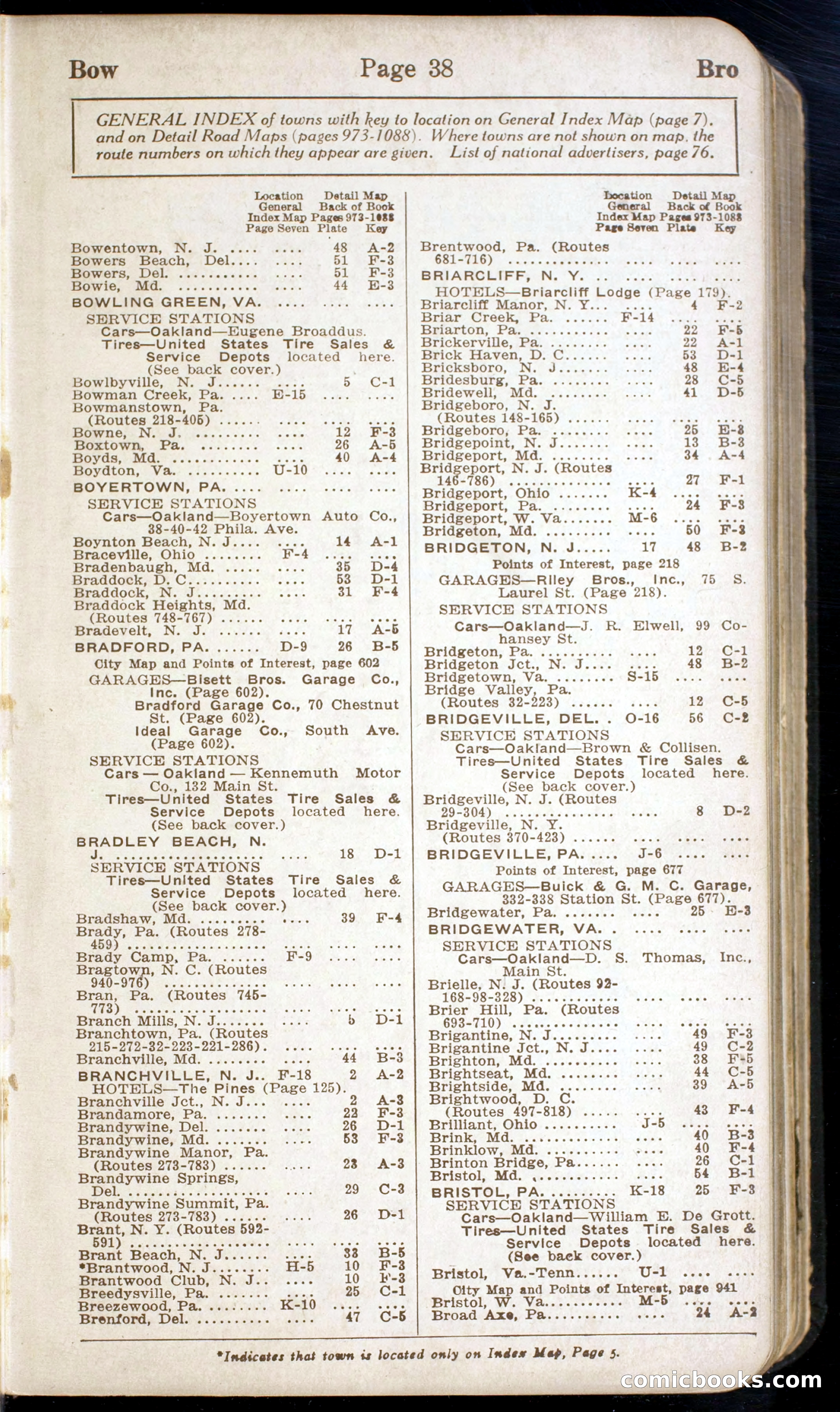 Official Automobile Blue Book, Volume 3 — page 37 of 399