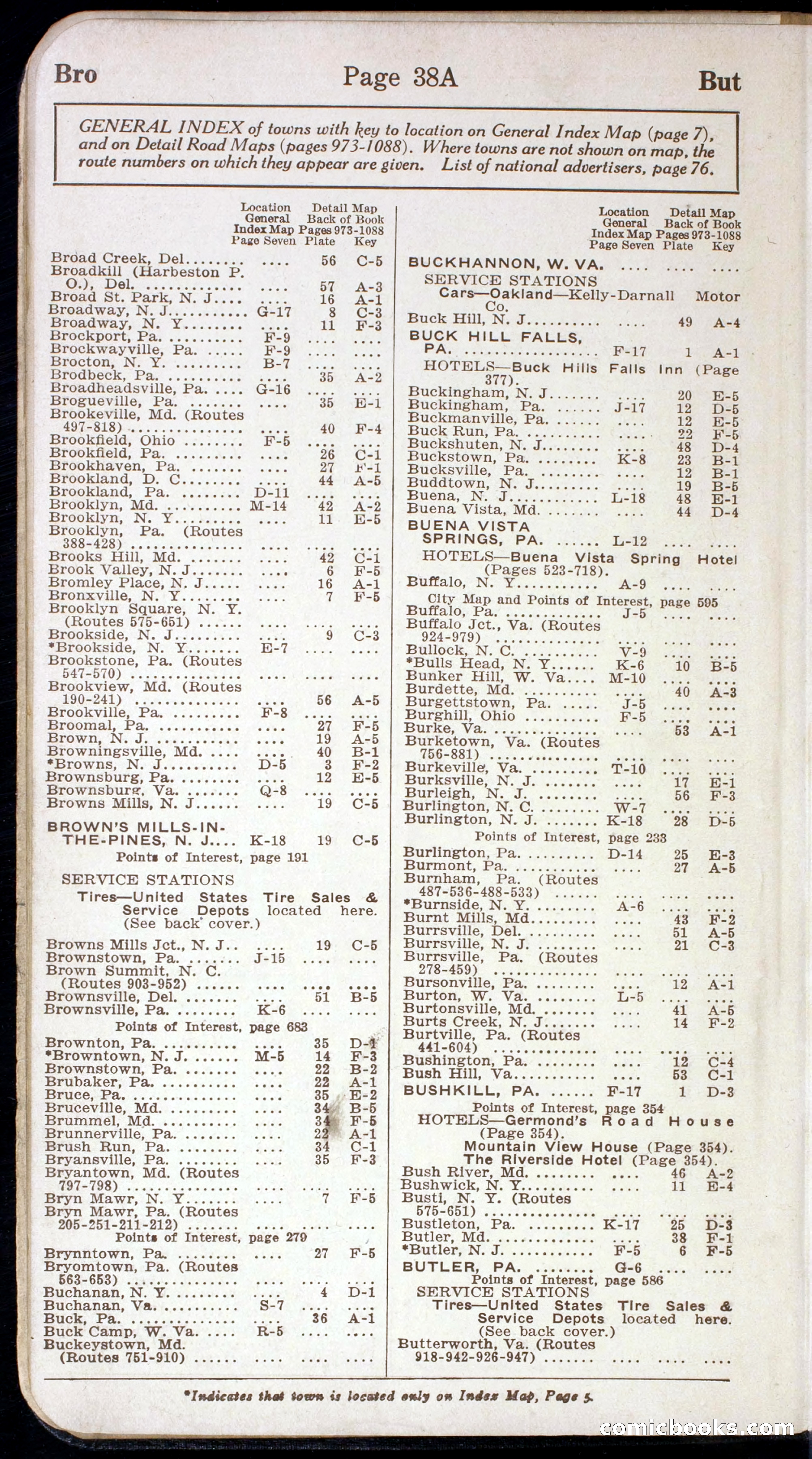 Official Automobile Blue Book, Volume 3 — page 38 of 399