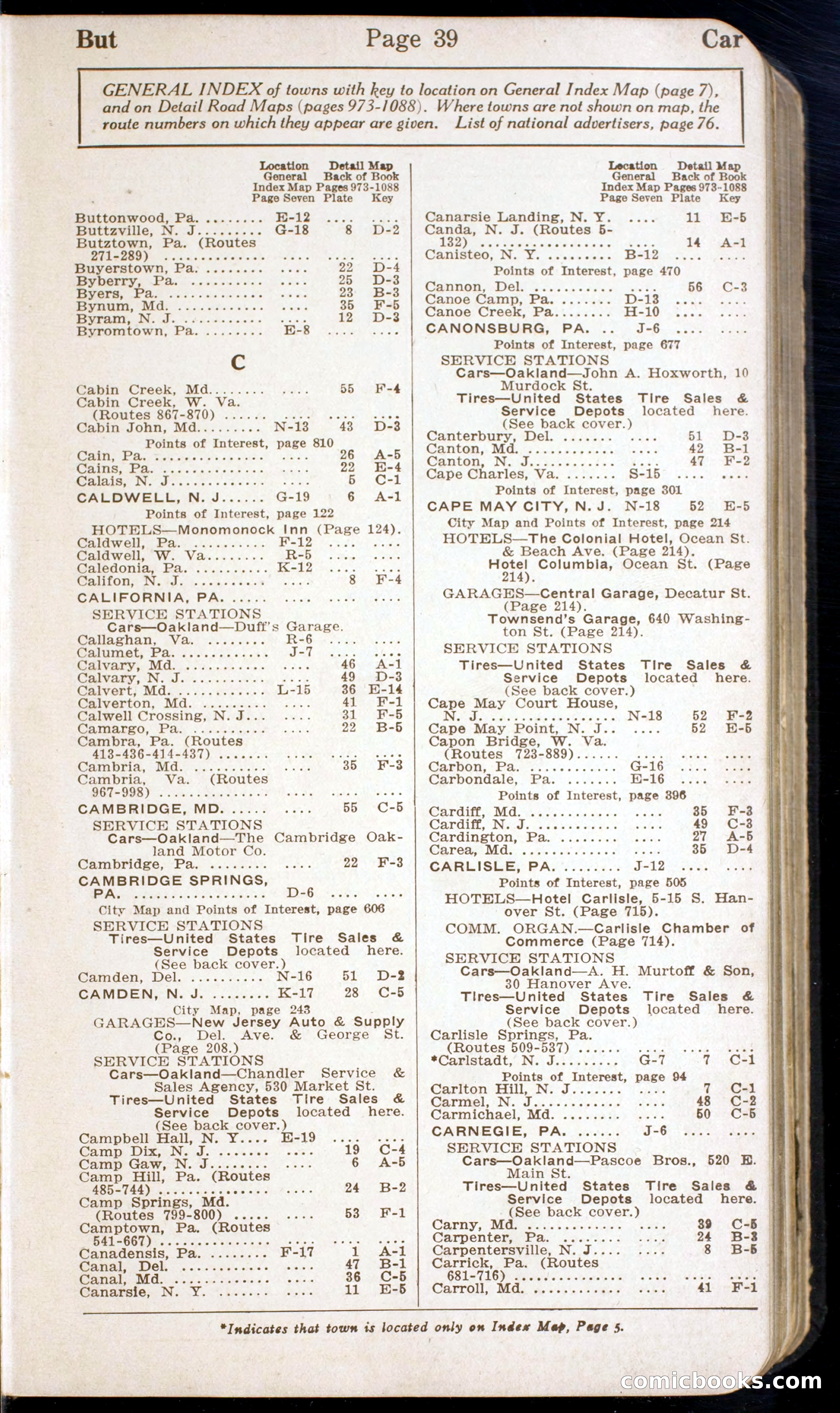 Official Automobile Blue Book, Volume 3 — page 39 of 399