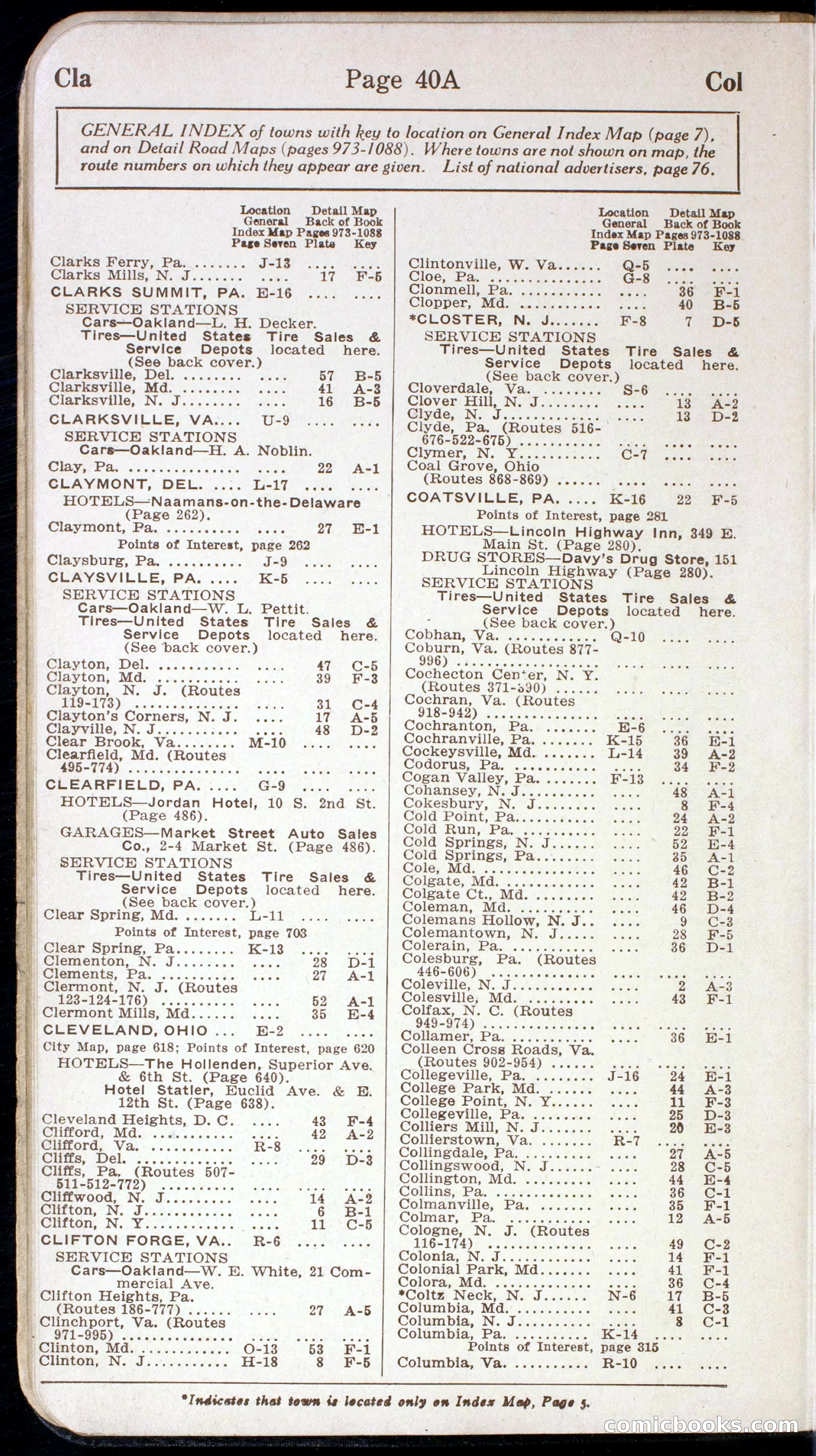 Official Automobile Blue Book, Volume 3 — page 42 of 399