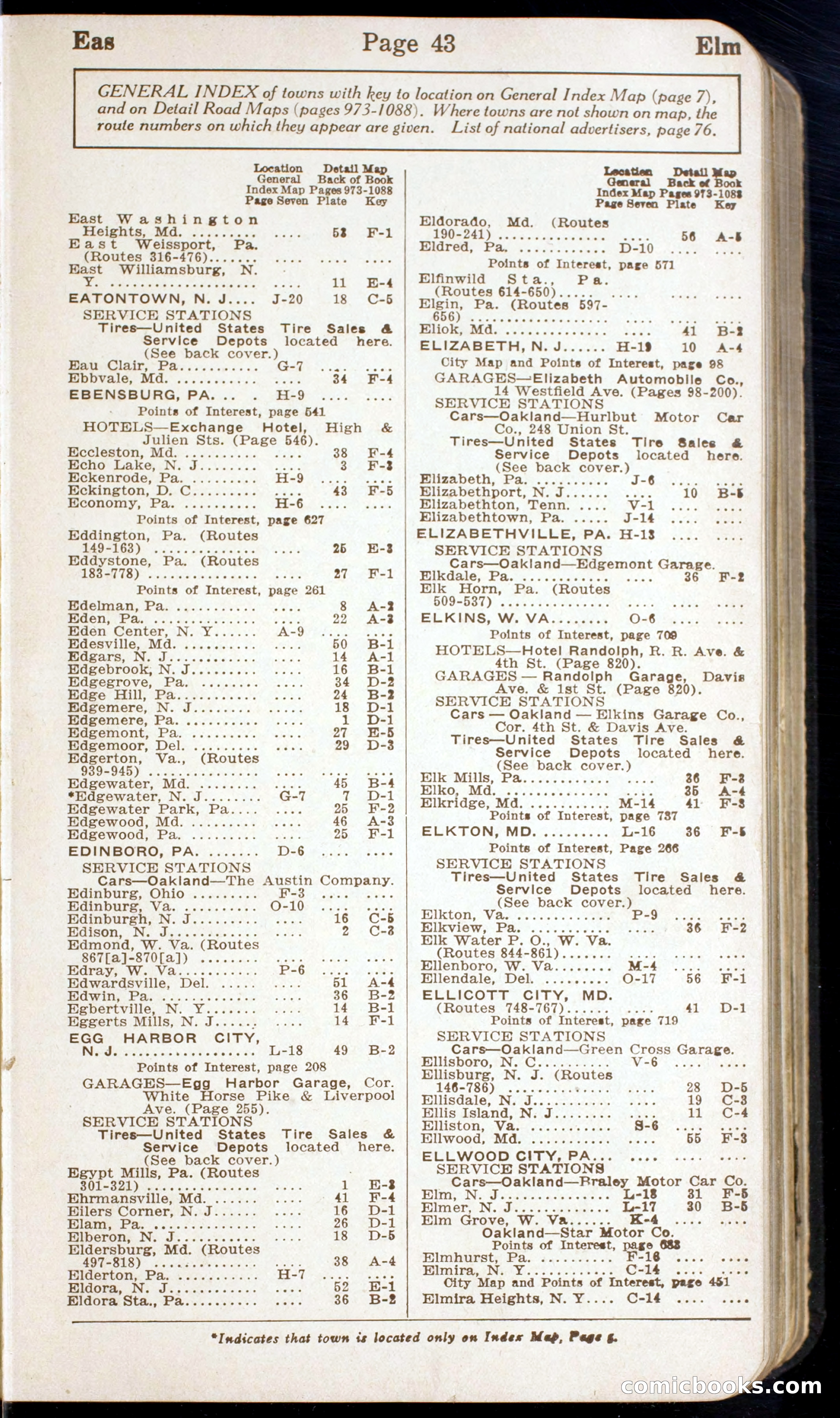 Official Automobile Blue Book, Volume 3 — page 47 of 399