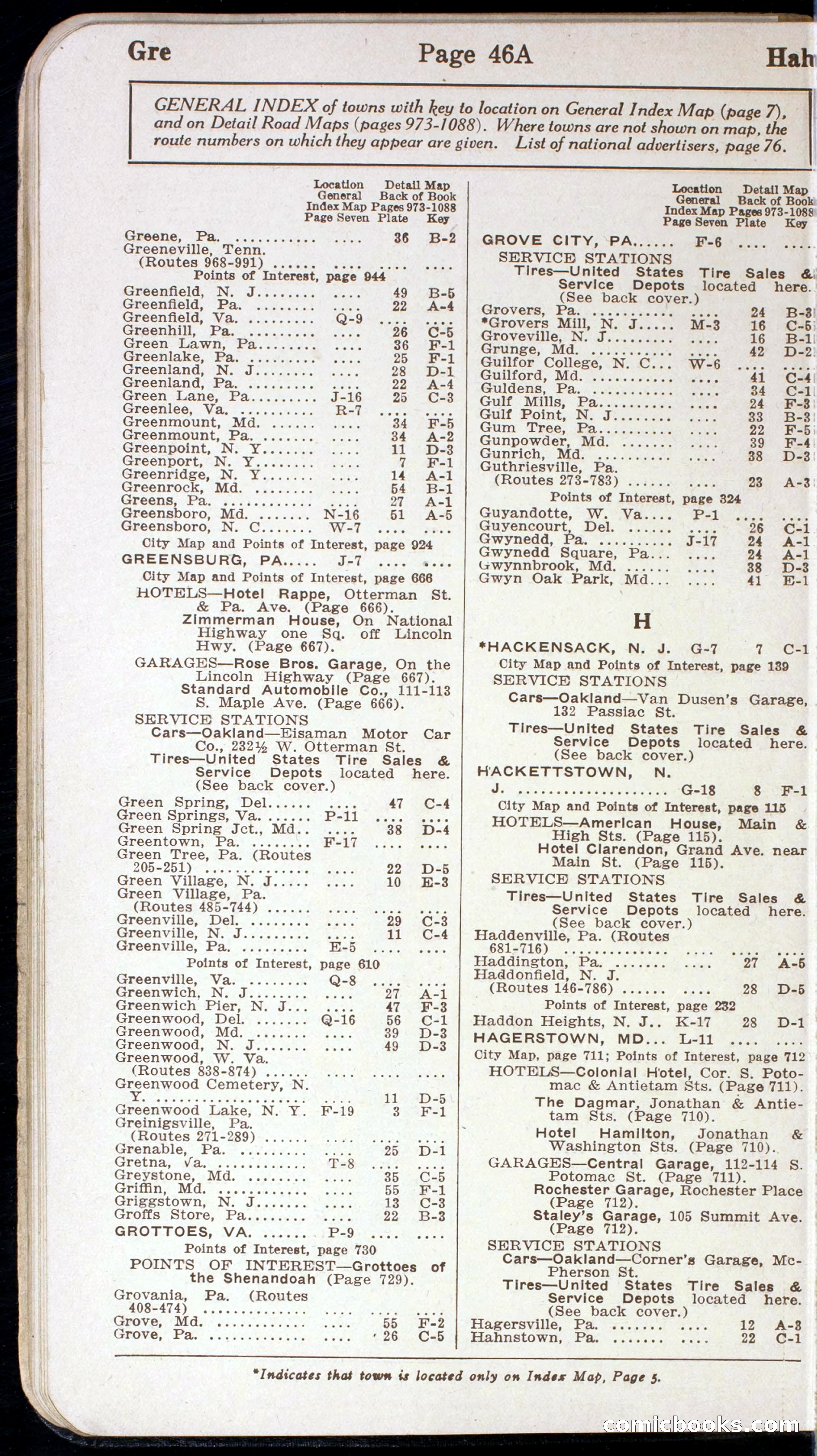 Official Automobile Blue Book, Volume 3 — page 54 of 399