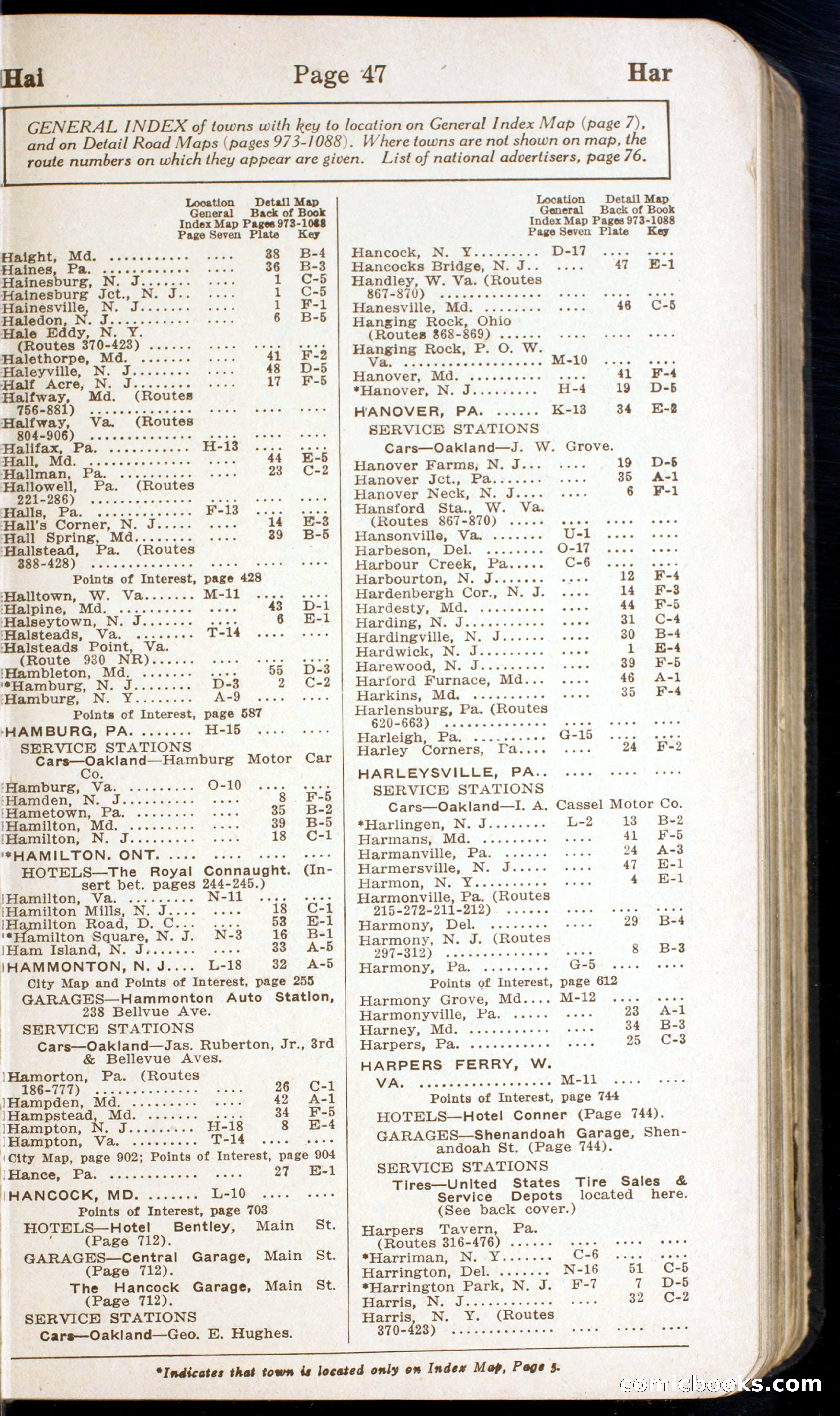 Official Automobile Blue Book, Volume 3 — page 55 of 399