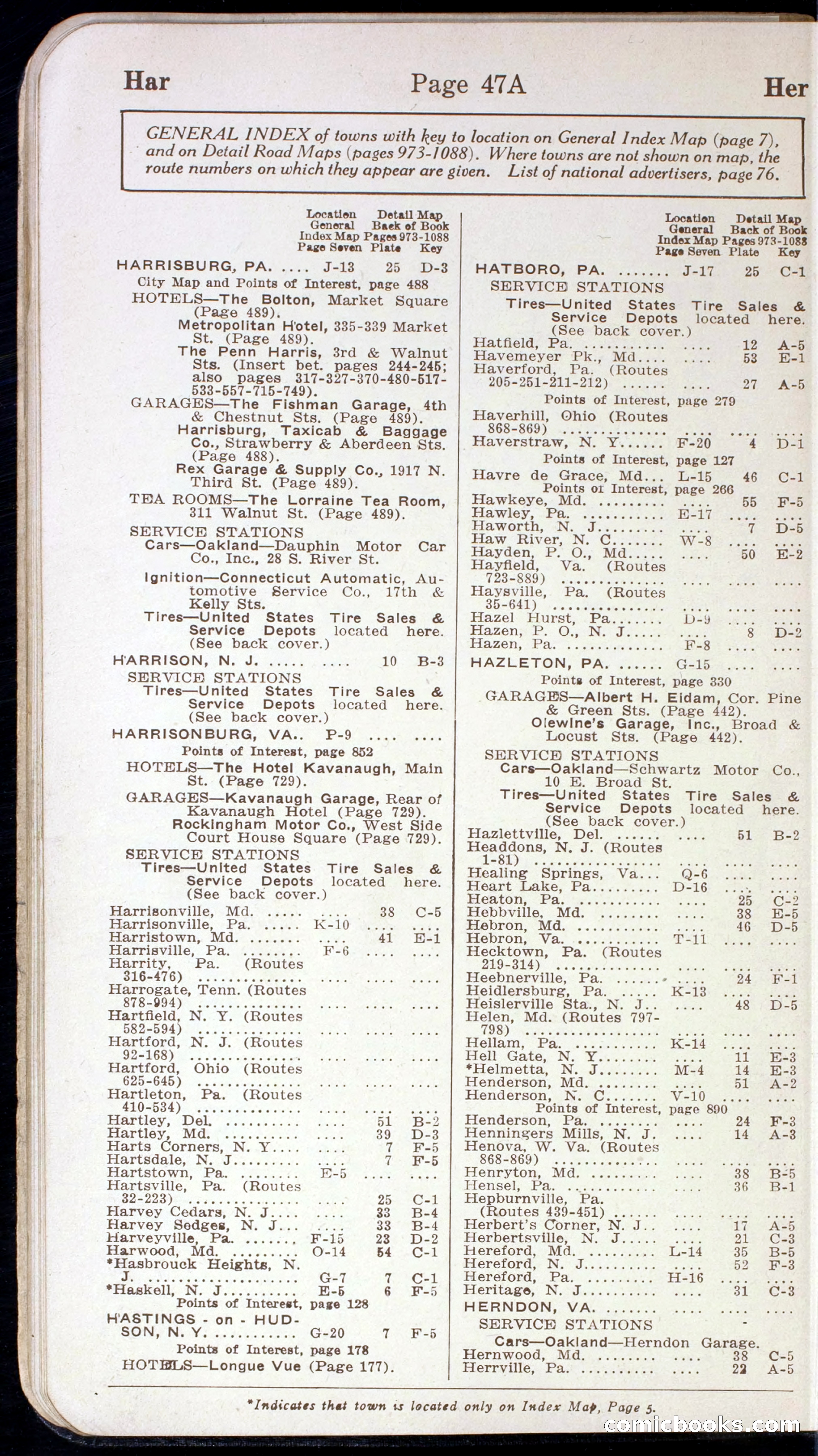 Official Automobile Blue Book, Volume 3 — page 56 of 399