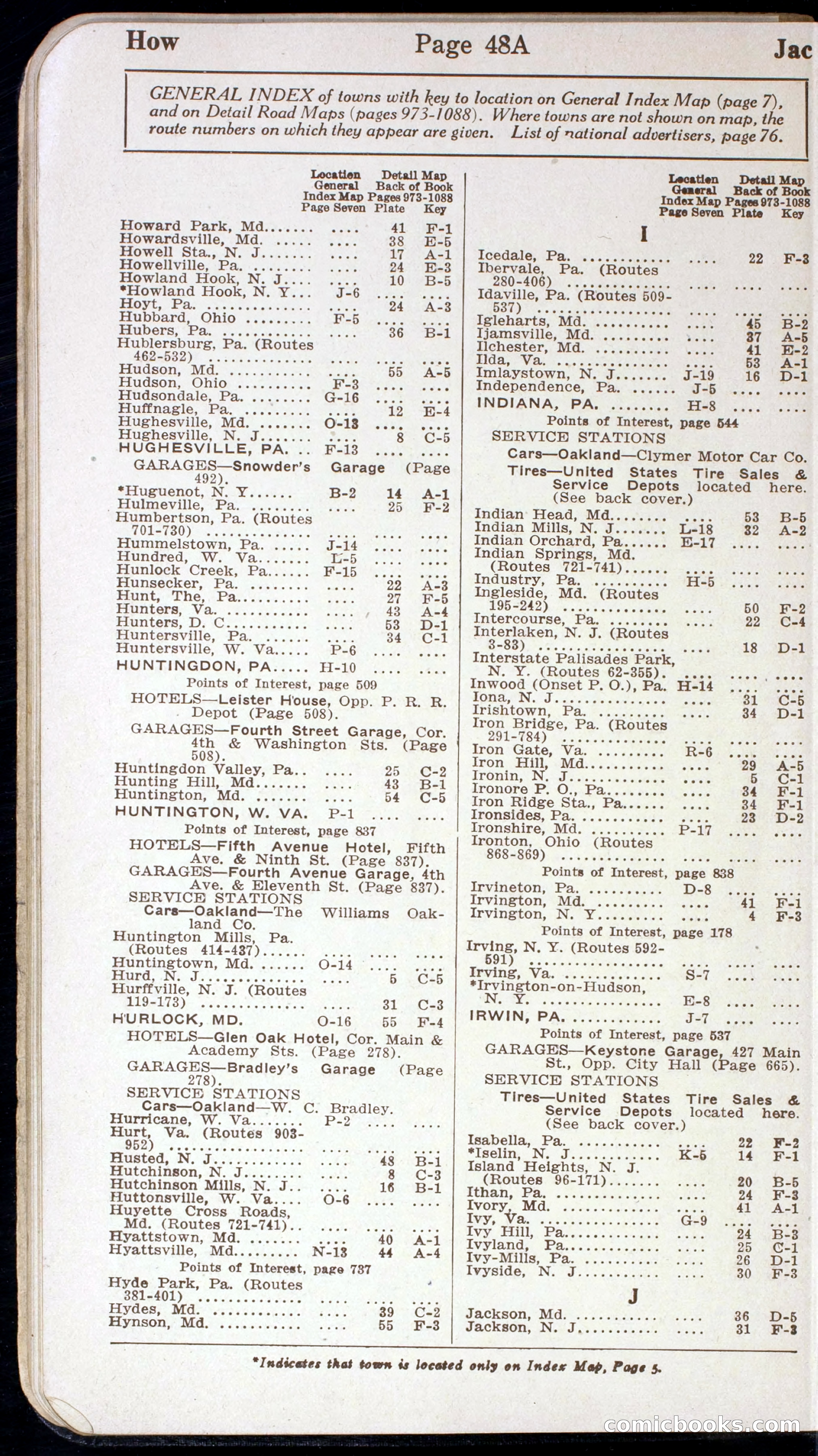 Official Automobile Blue Book, Volume 3 — page 58 of 399