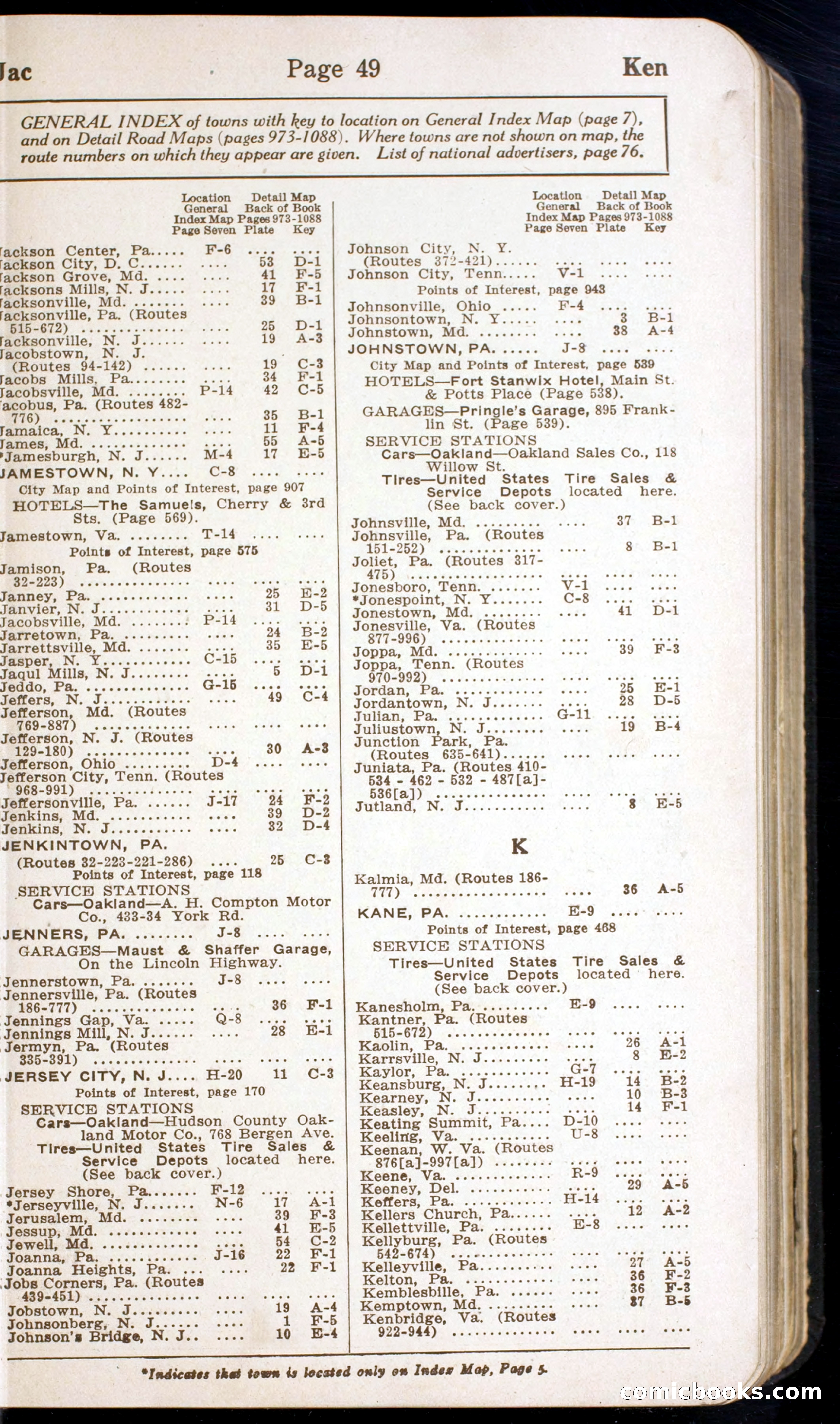 Official Automobile Blue Book, Volume 3 — page 59 of 399