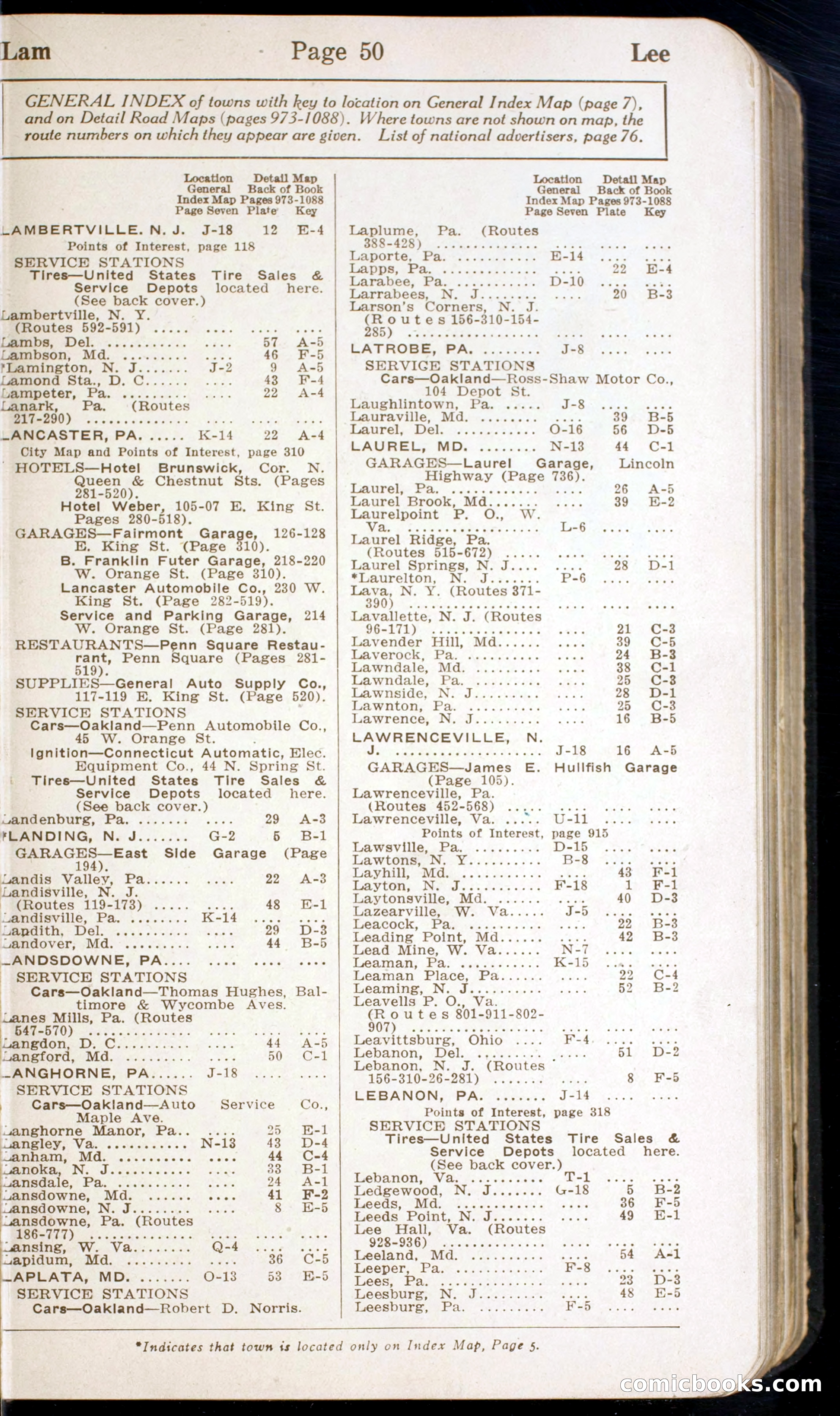 Official Automobile Blue Book, Volume 3 — page 61 of 399