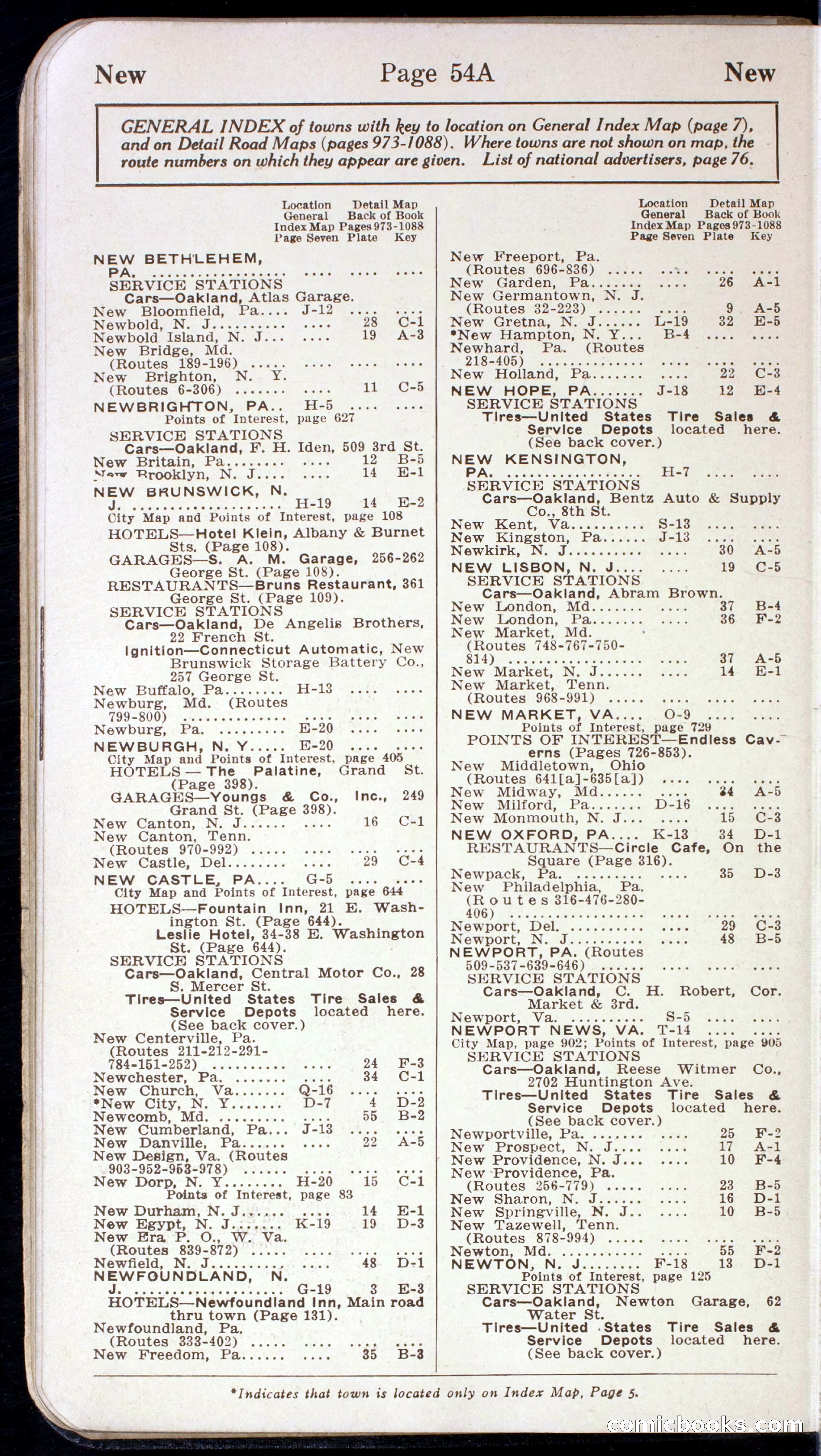 Official Automobile Blue Book, Volume 3 — page 70 of 399