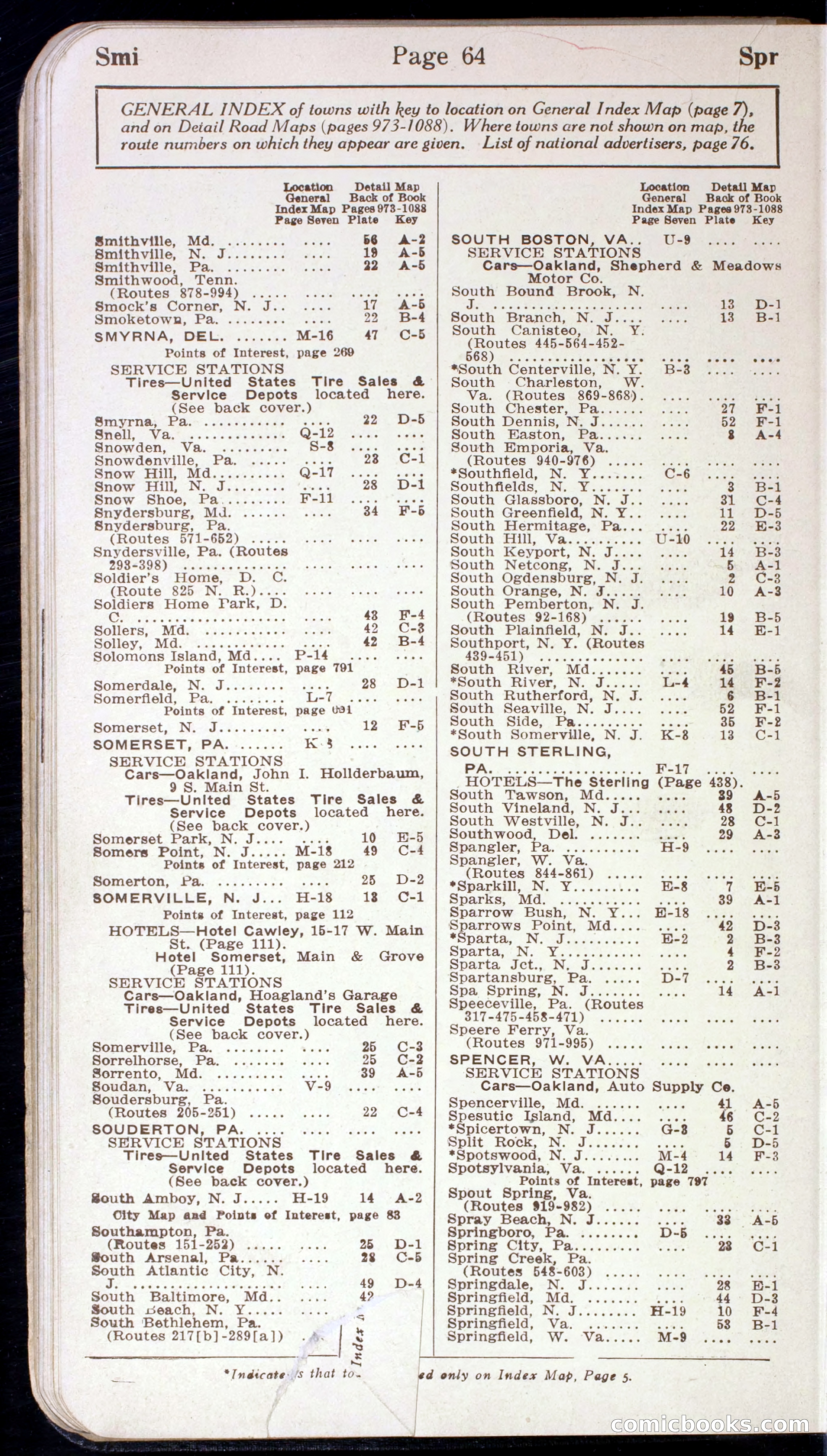 Official Automobile Blue Book, Volume 3 — page 84 of 399