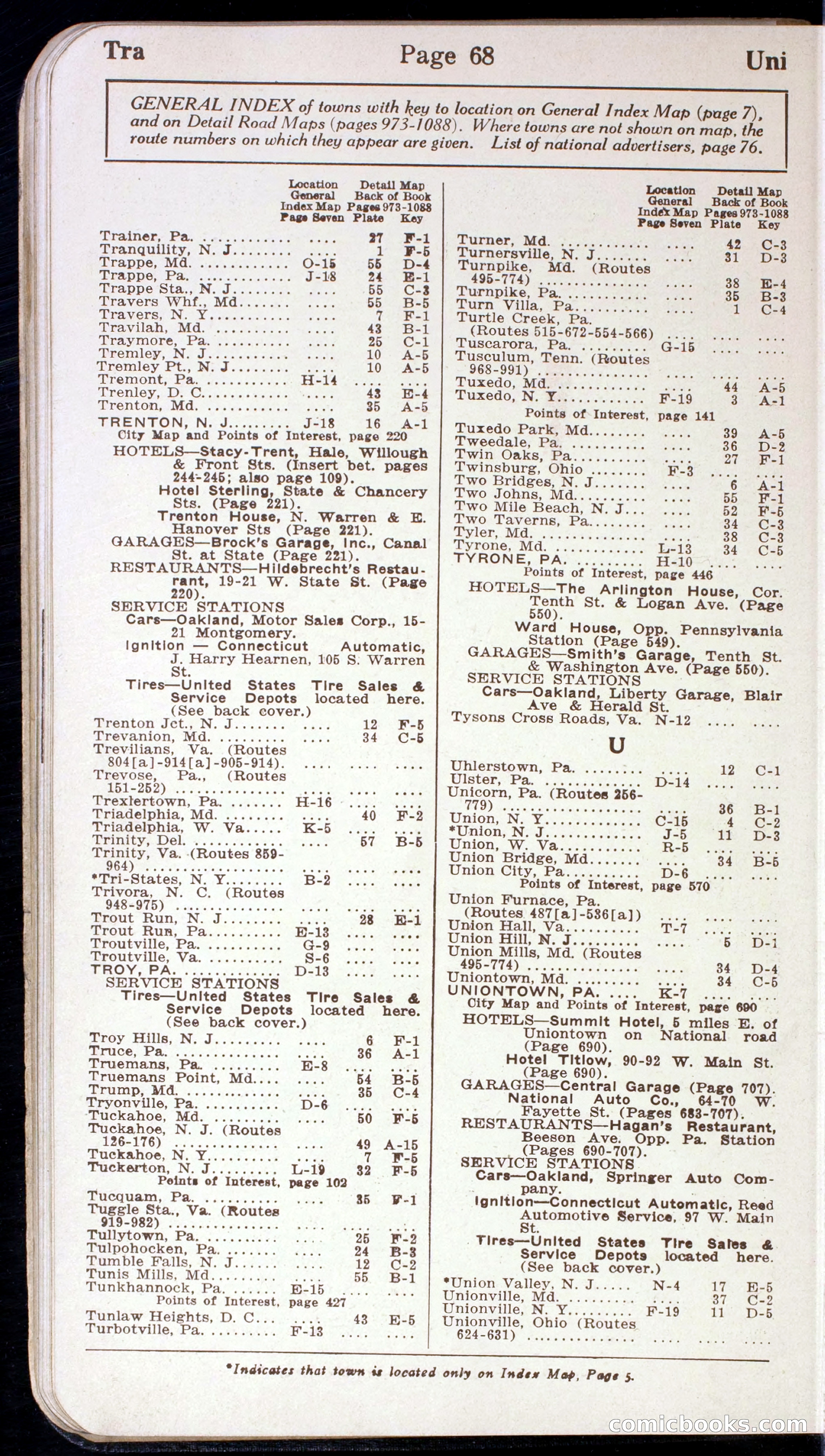 Official Automobile Blue Book, Volume 3 — page 88 of 399
