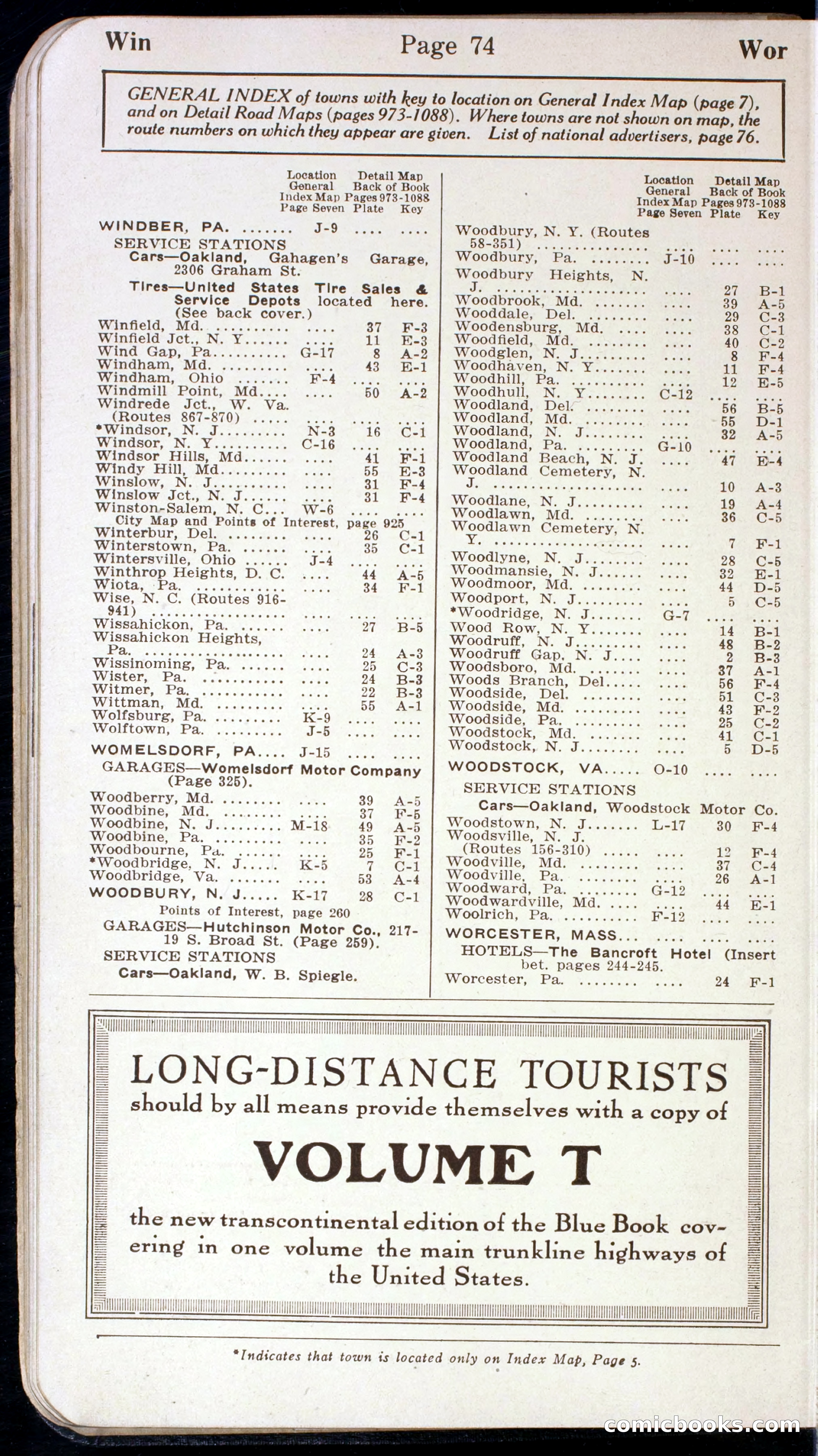Official Automobile Blue Book, Volume 3 — page 94 of 399