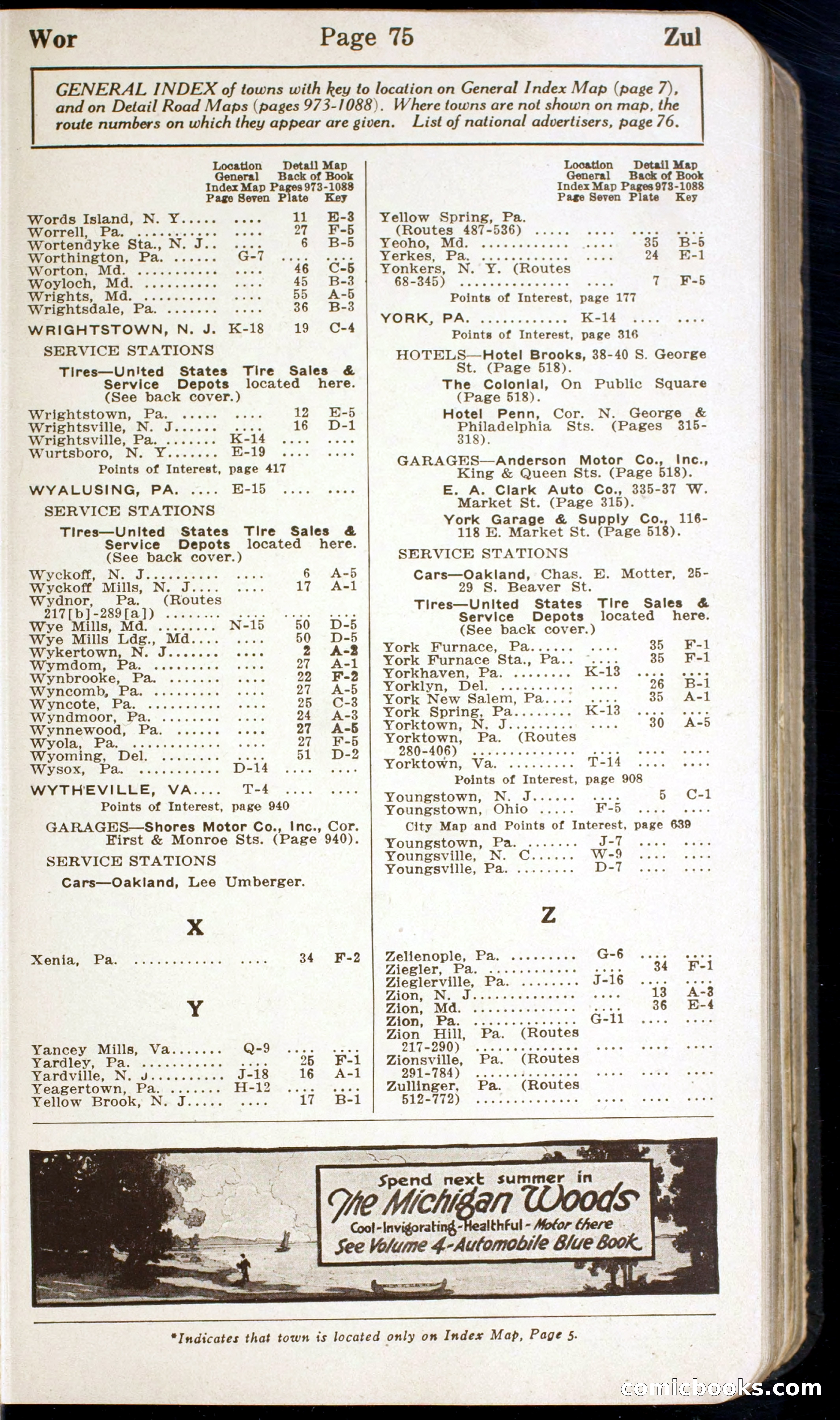 Official Automobile Blue Book, Volume 3 — page 95 of 399