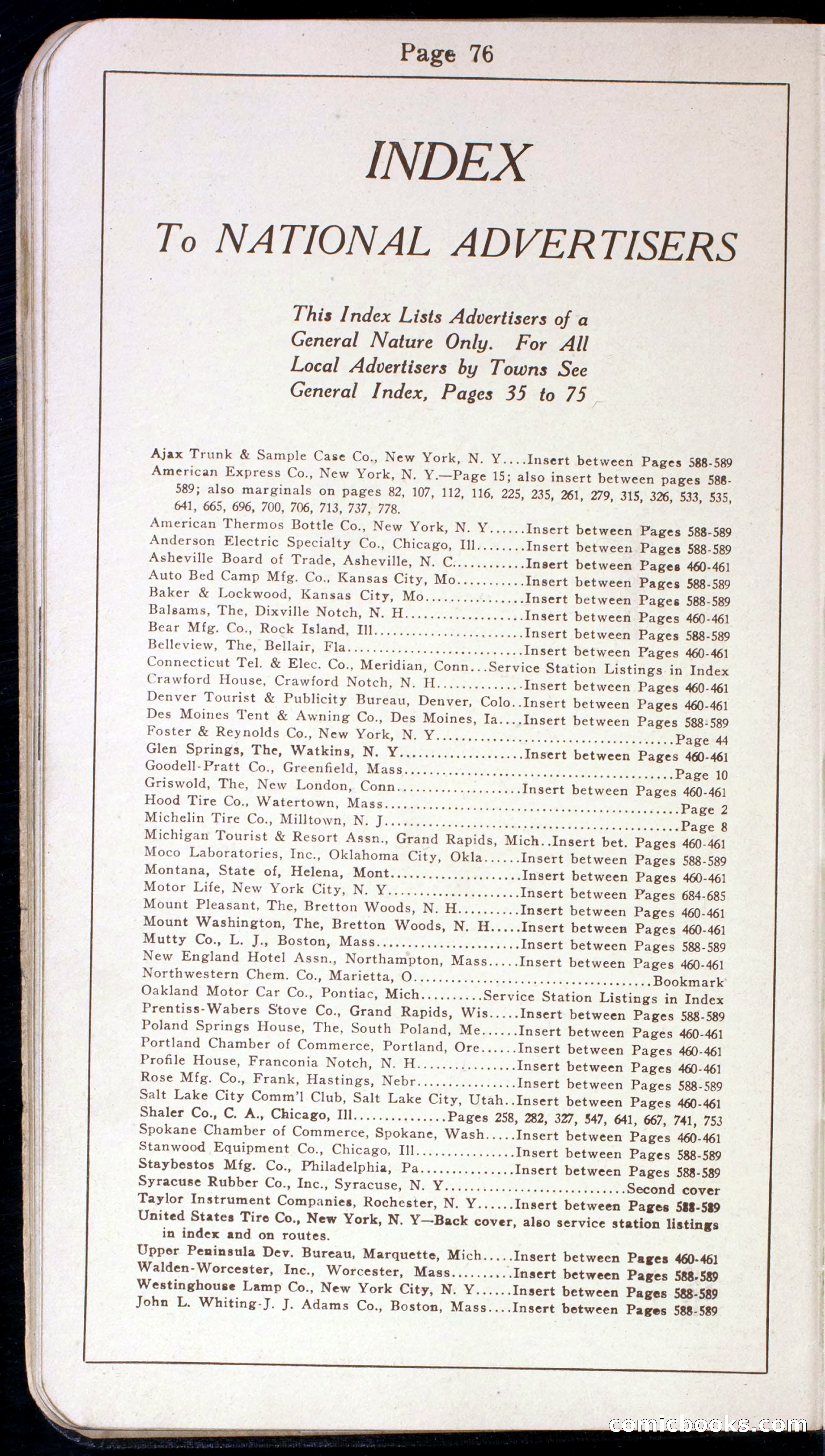 Official Automobile Blue Book, Volume 3 — page 96 of 399