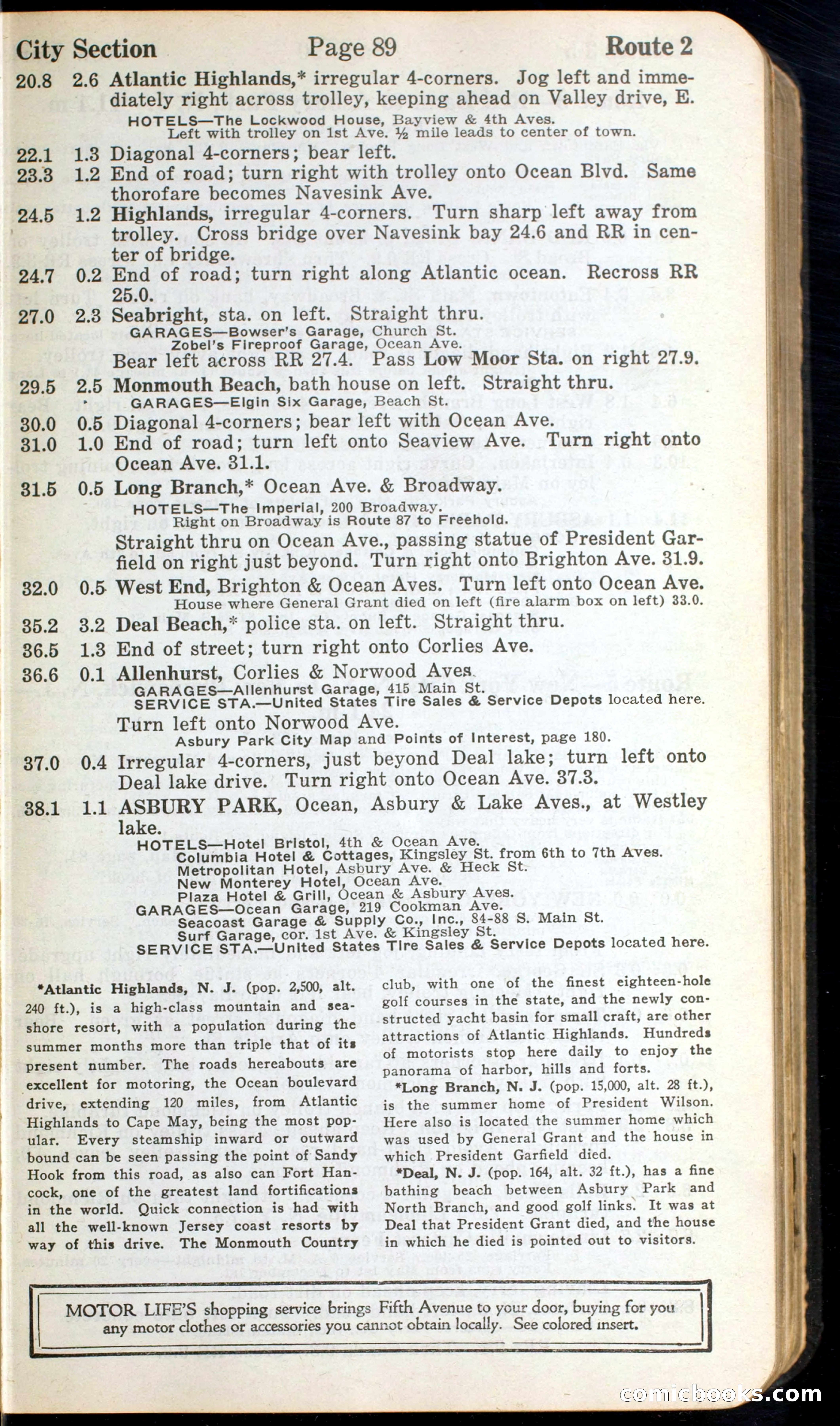 Official Automobile Blue Book, Volume 3 — page 109 of 399
