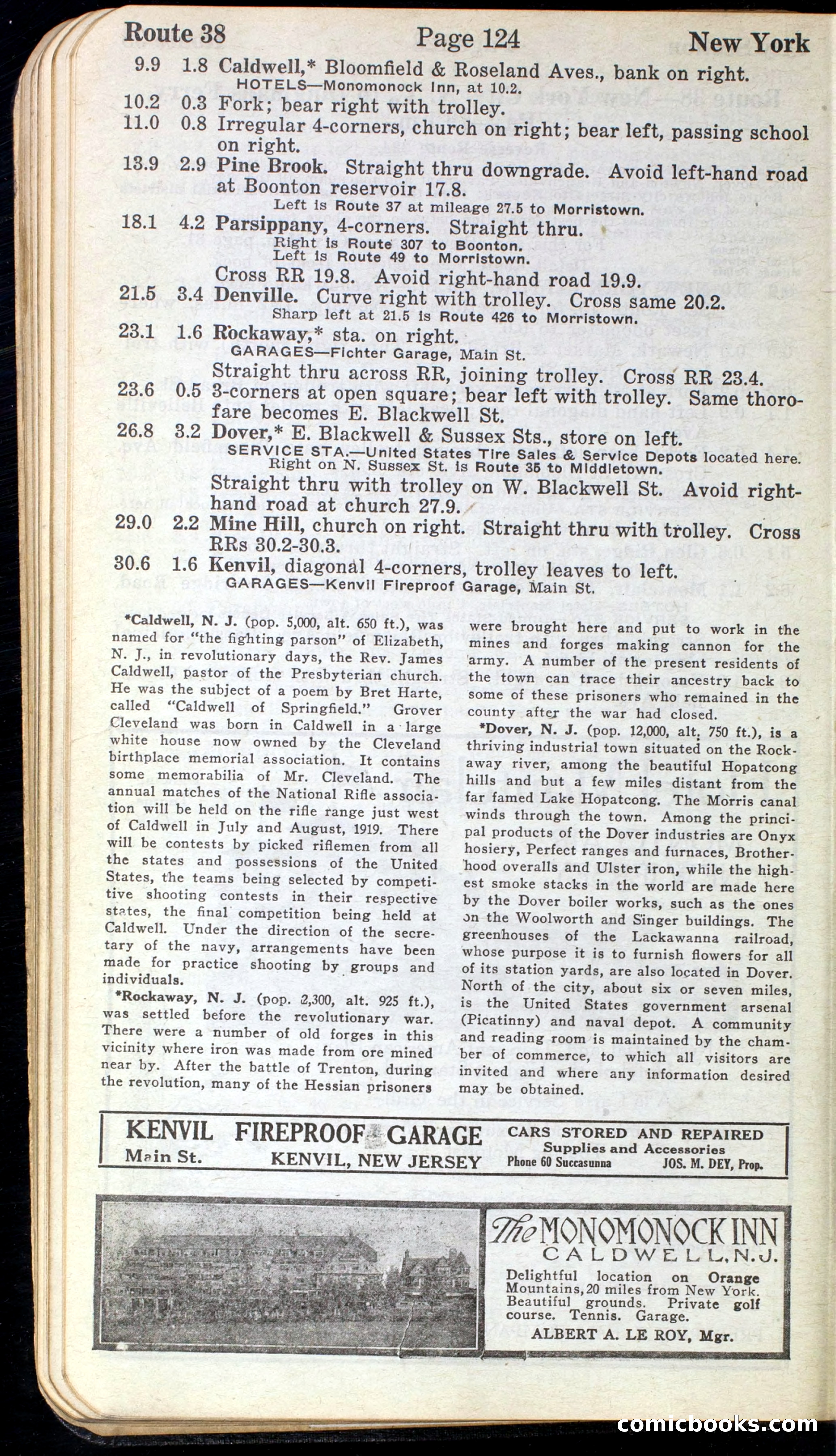 Official Automobile Blue Book, Volume 3 — page 144 of 399