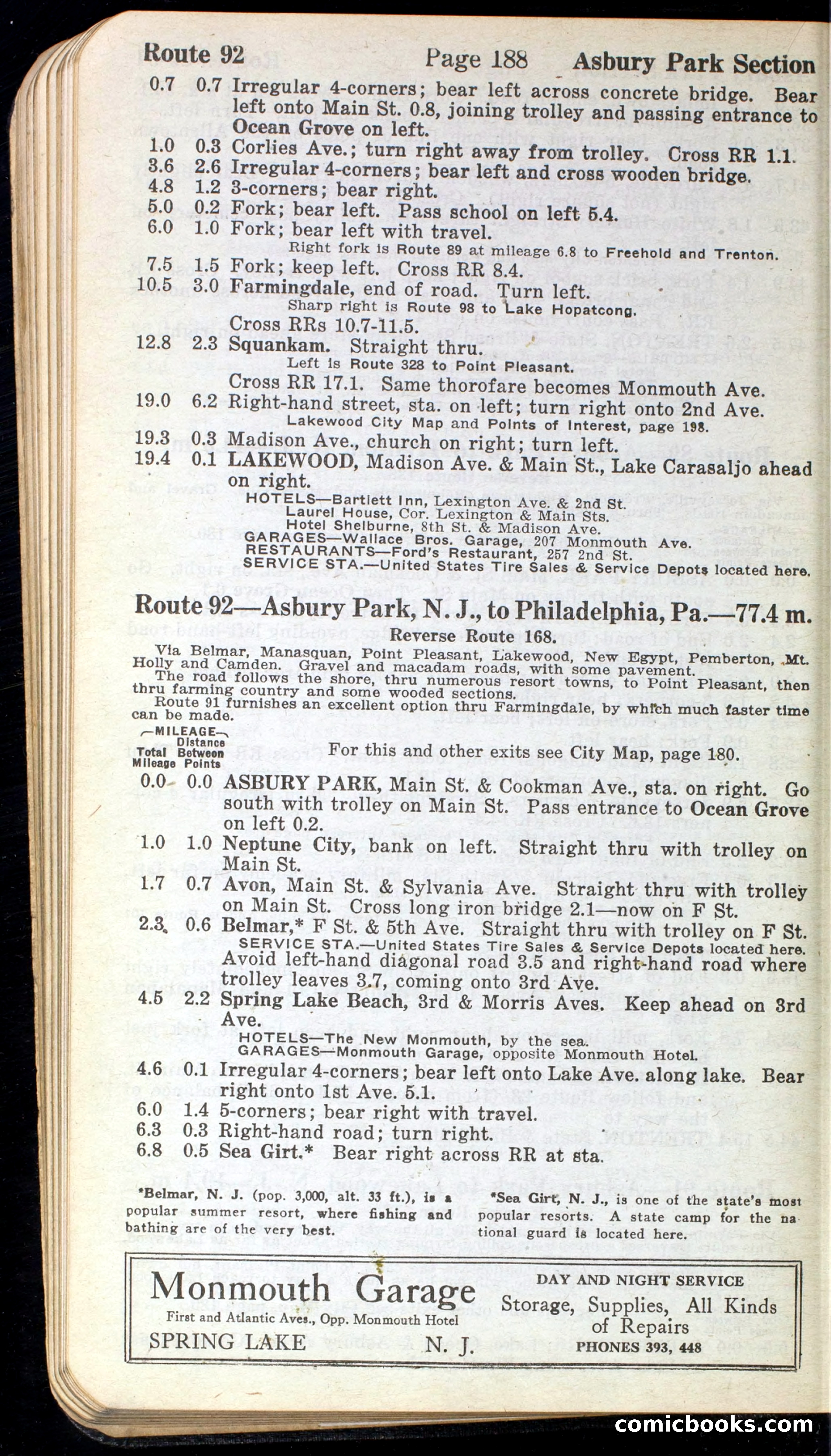 Official Automobile Blue Book, Volume 3 — page 208 of 399