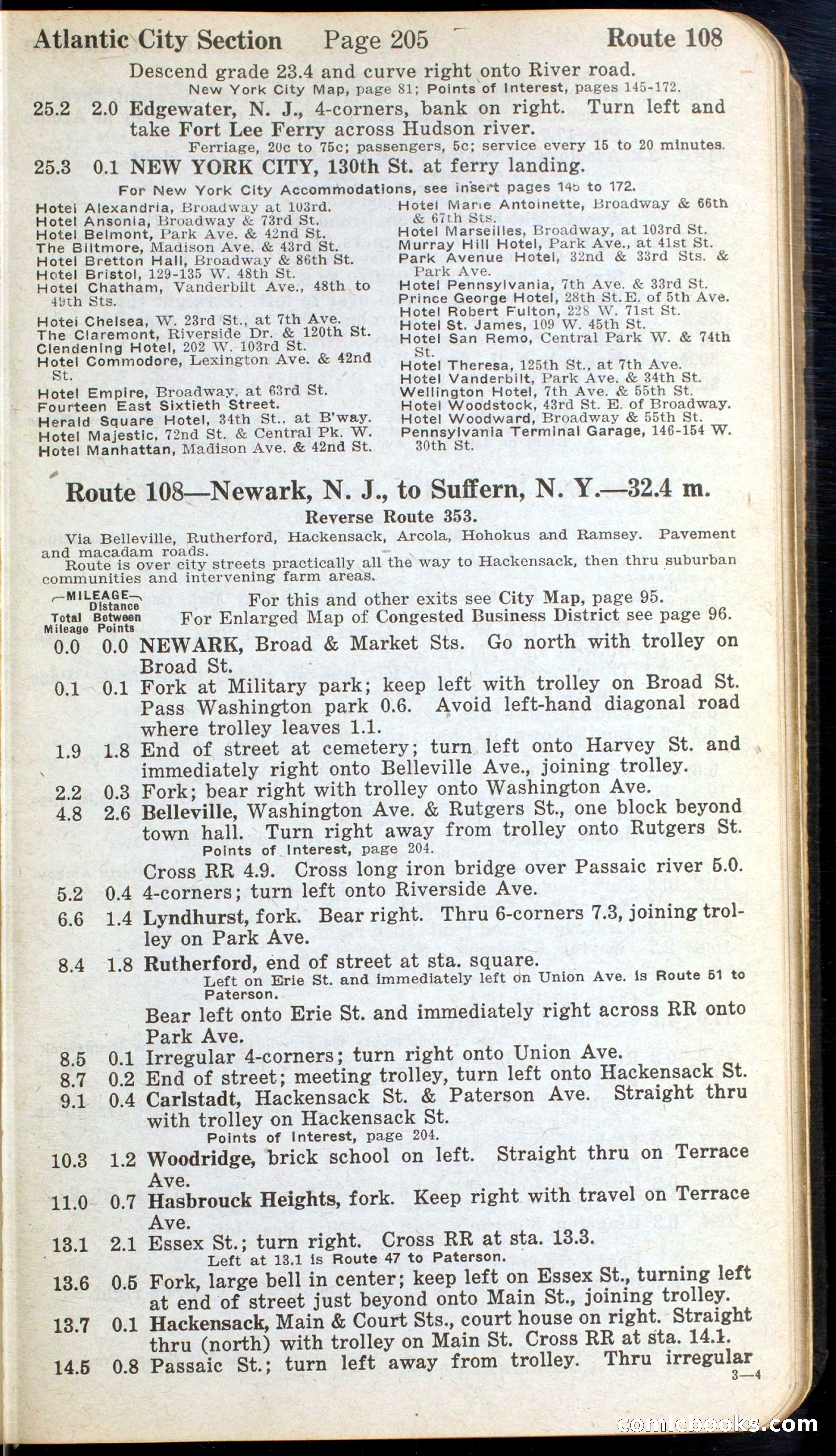 Official Automobile Blue Book, Volume 3 — page 225 of 399