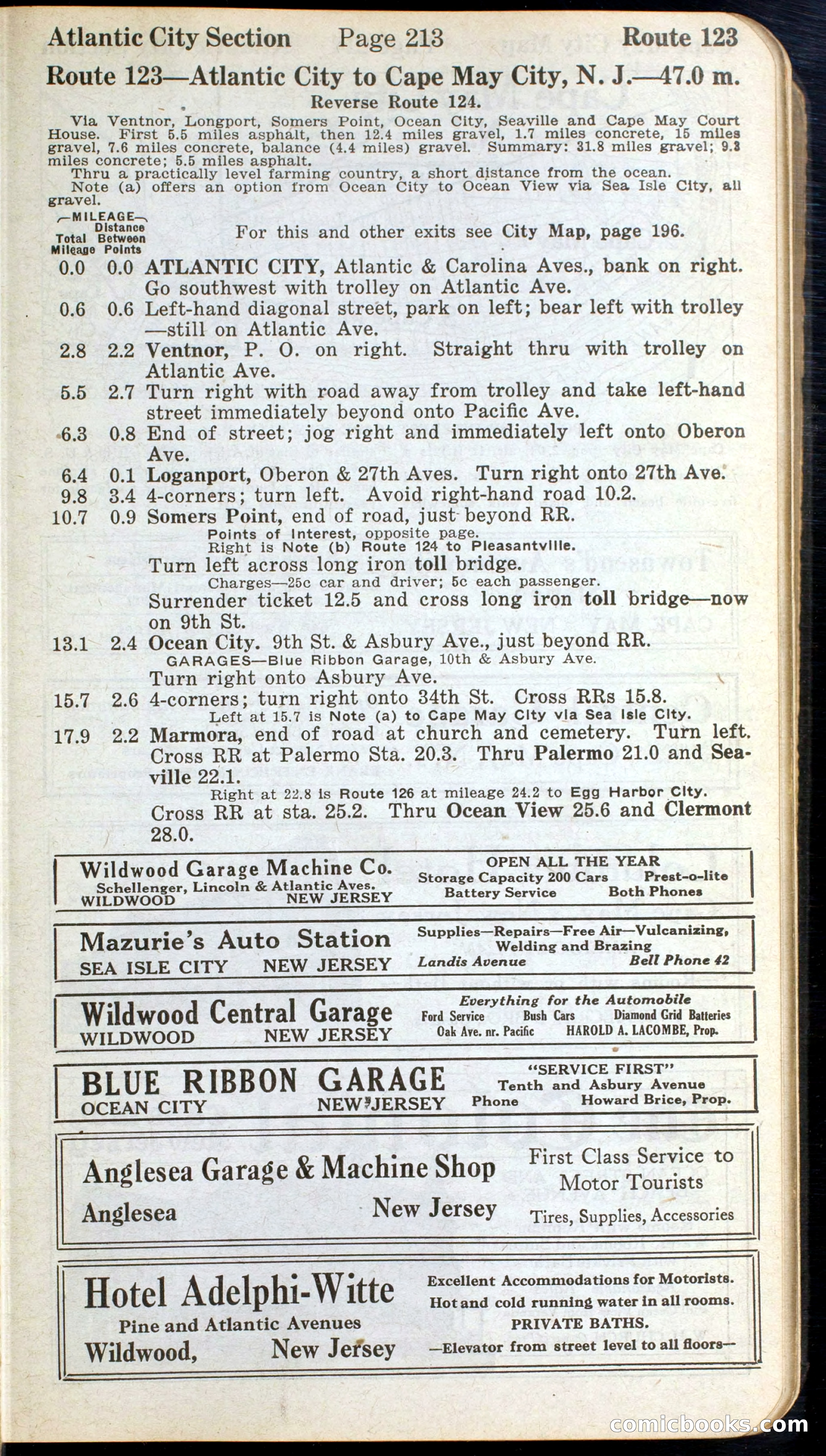 Official Automobile Blue Book, Volume 3 — page 233 of 399