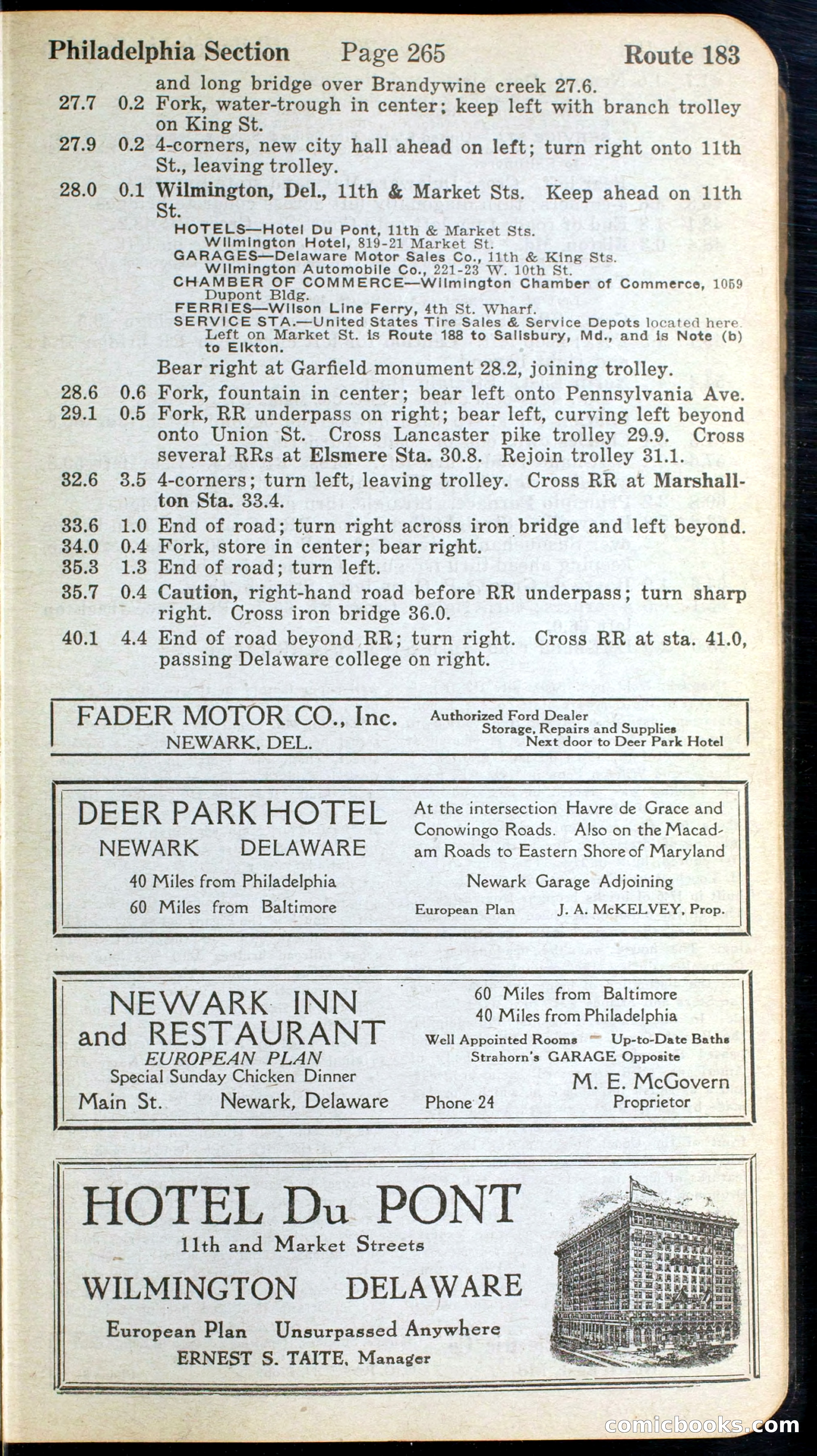Official Automobile Blue Book, Volume 3 — page 289 of 399
