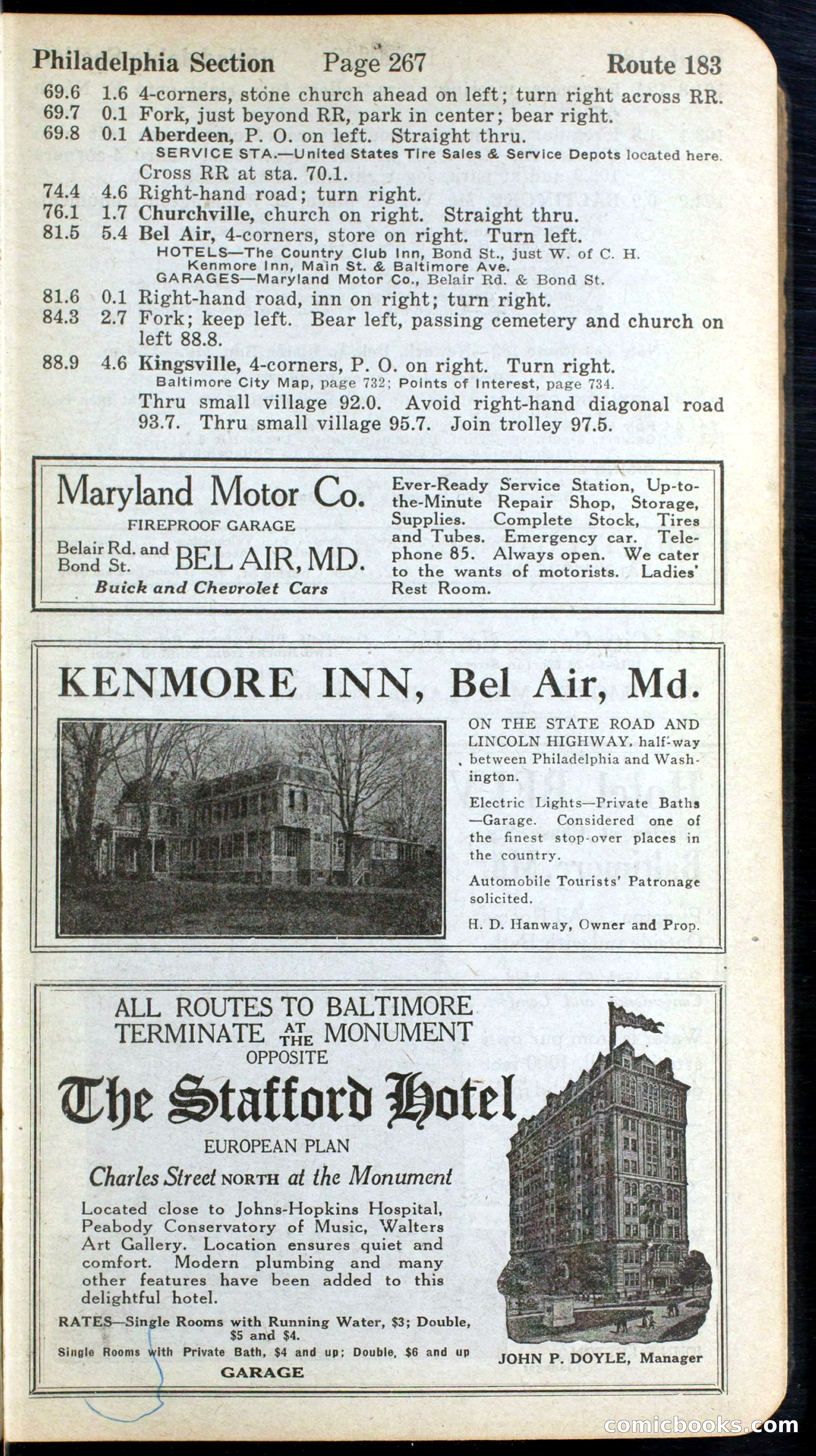 Official Automobile Blue Book, Volume 3 — page 291 of 399