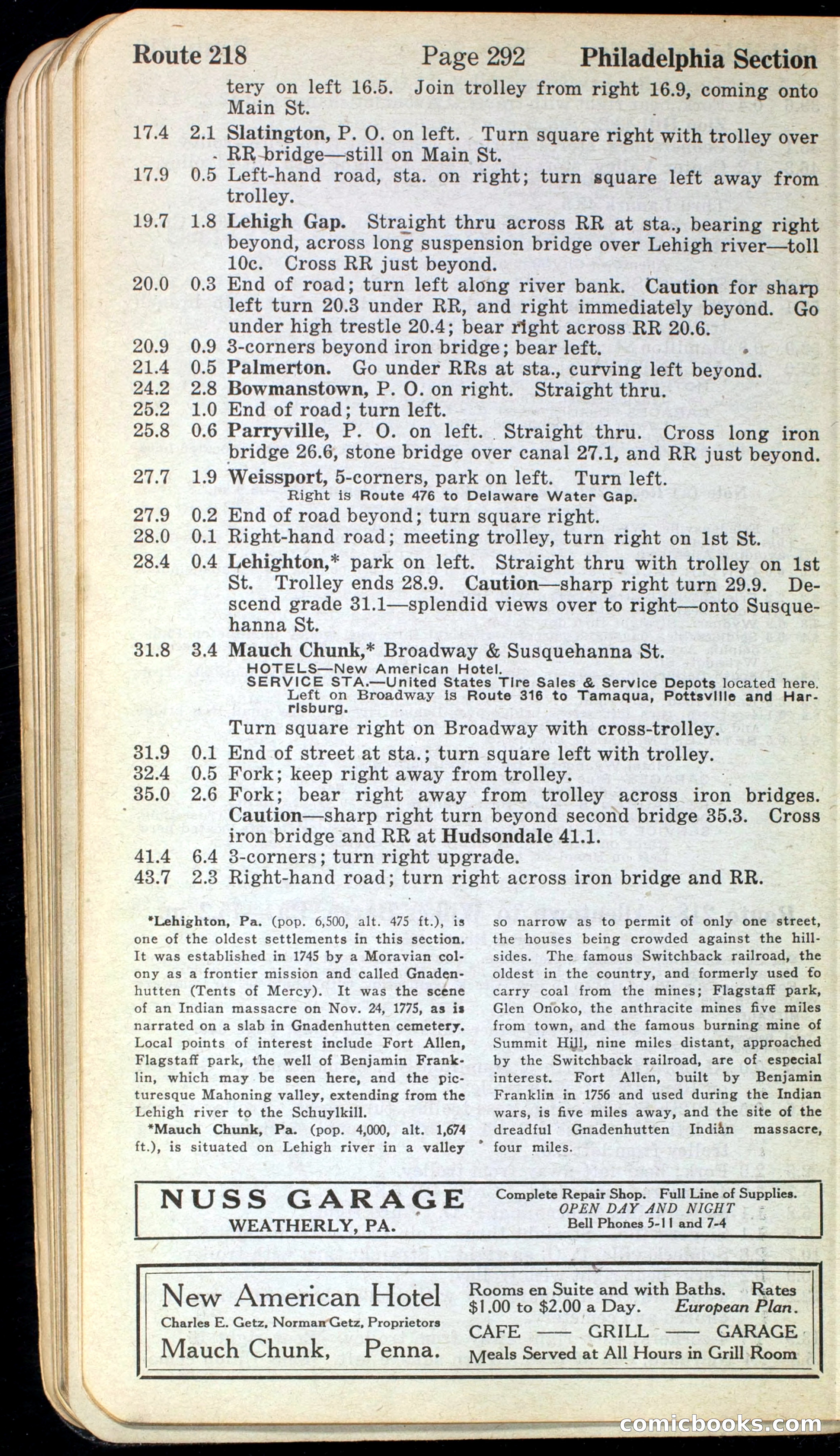 Official Automobile Blue Book, Volume 3 — page 316 of 399