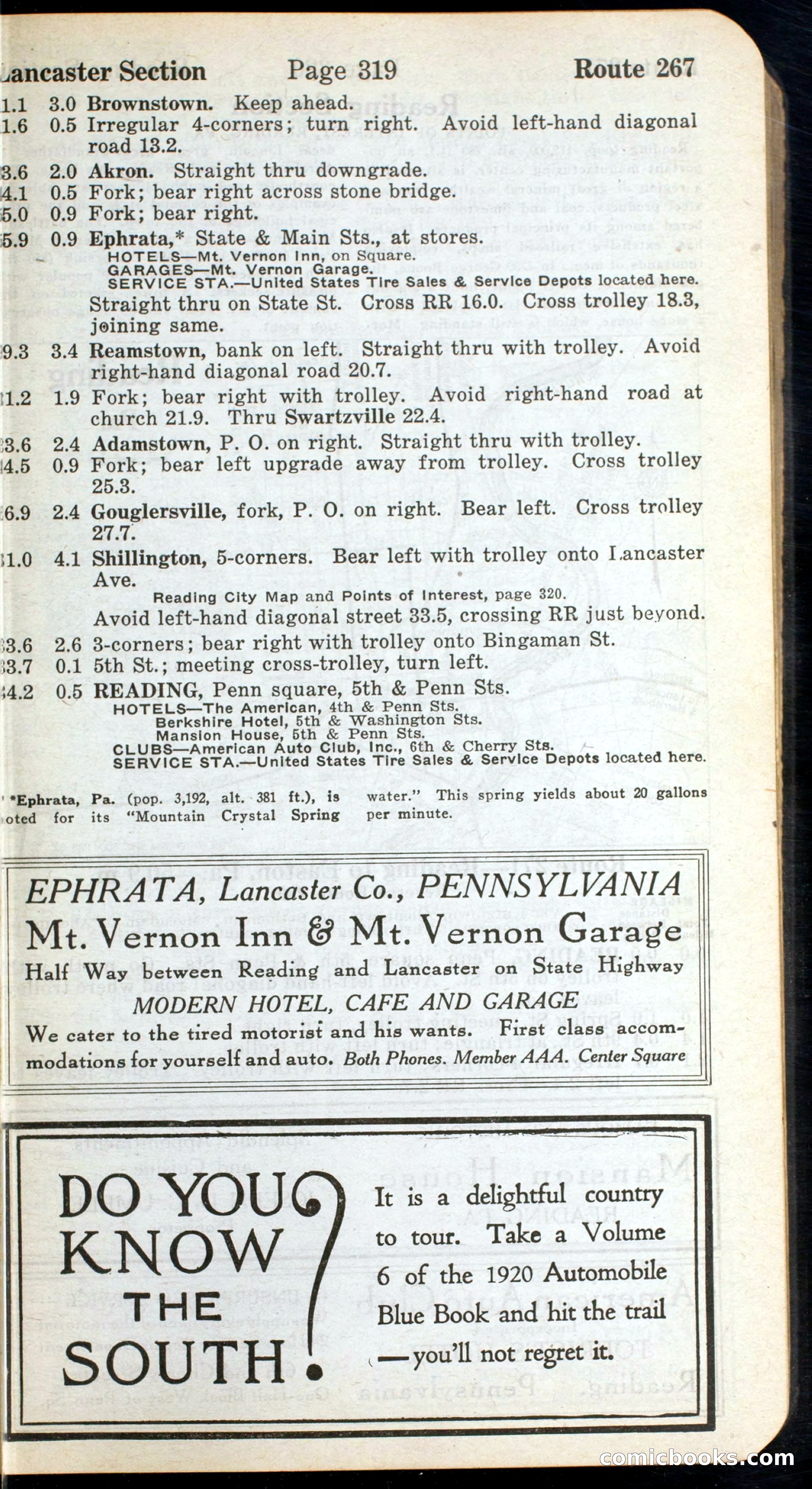 Official Automobile Blue Book, Volume 3 — page 343 of 399