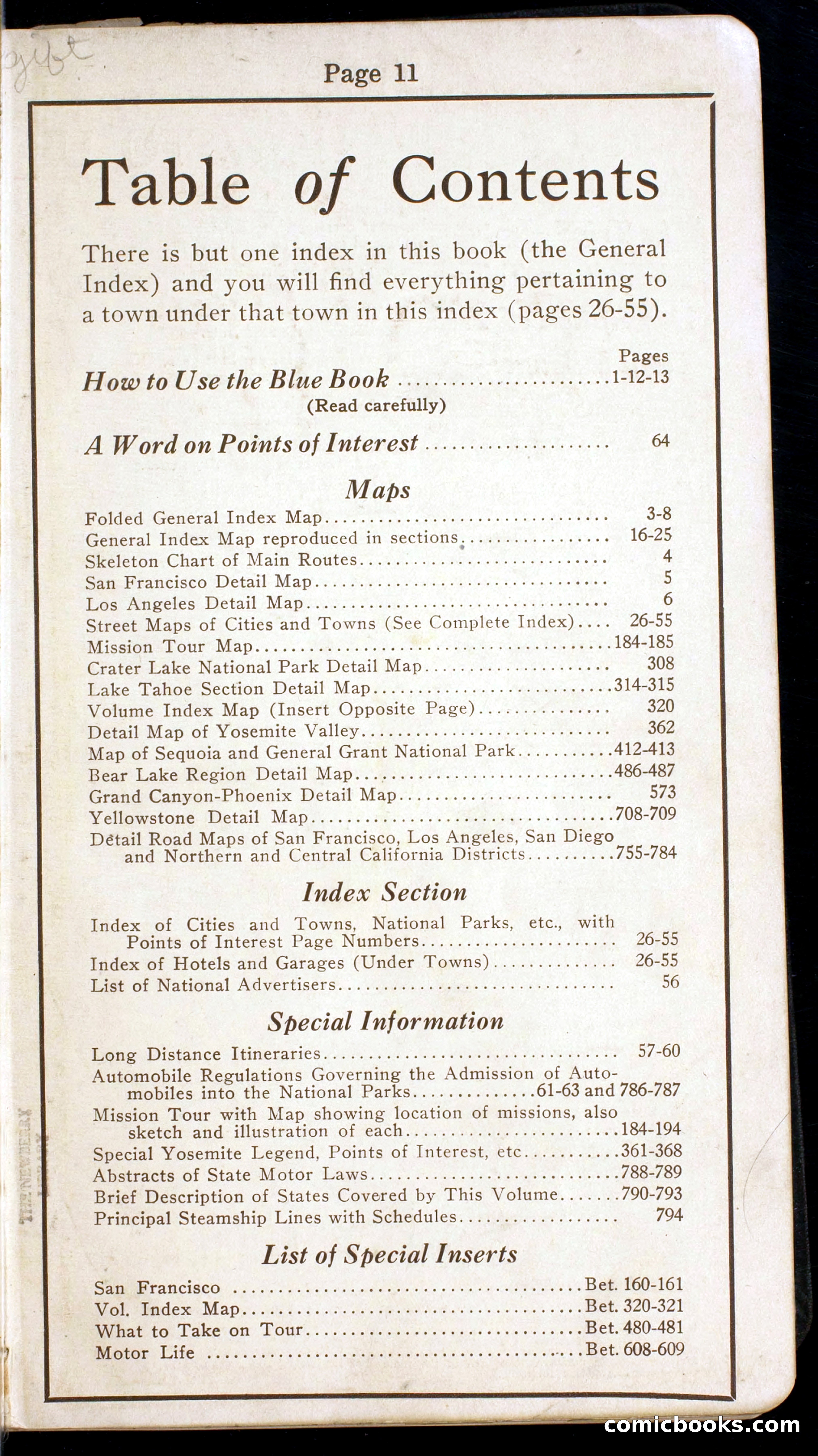 Official Automobile Blue Book, Vol. 8 — page 13 of 399