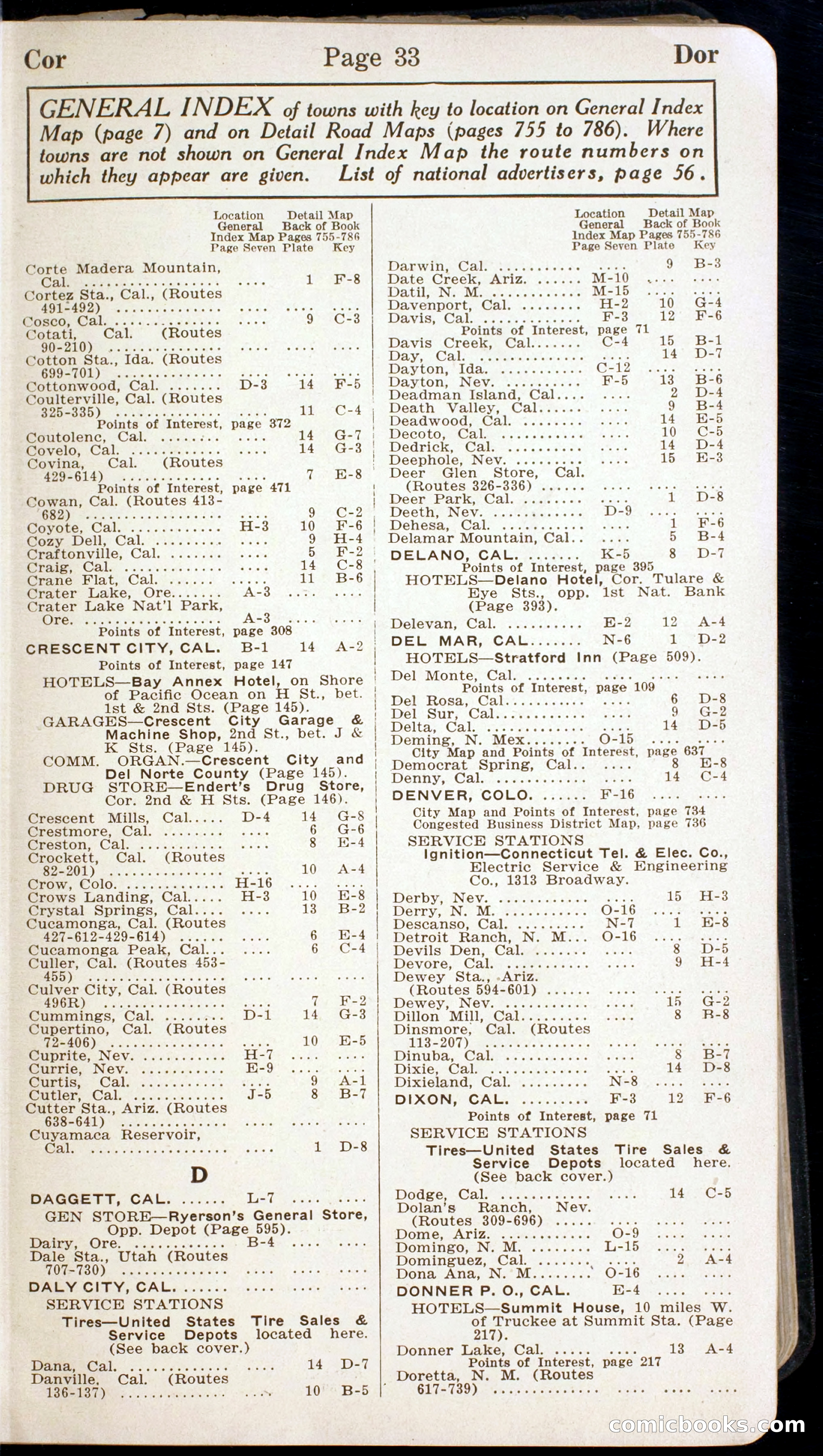 Official Automobile Blue Book, Vol. 8 — page 35 of 399