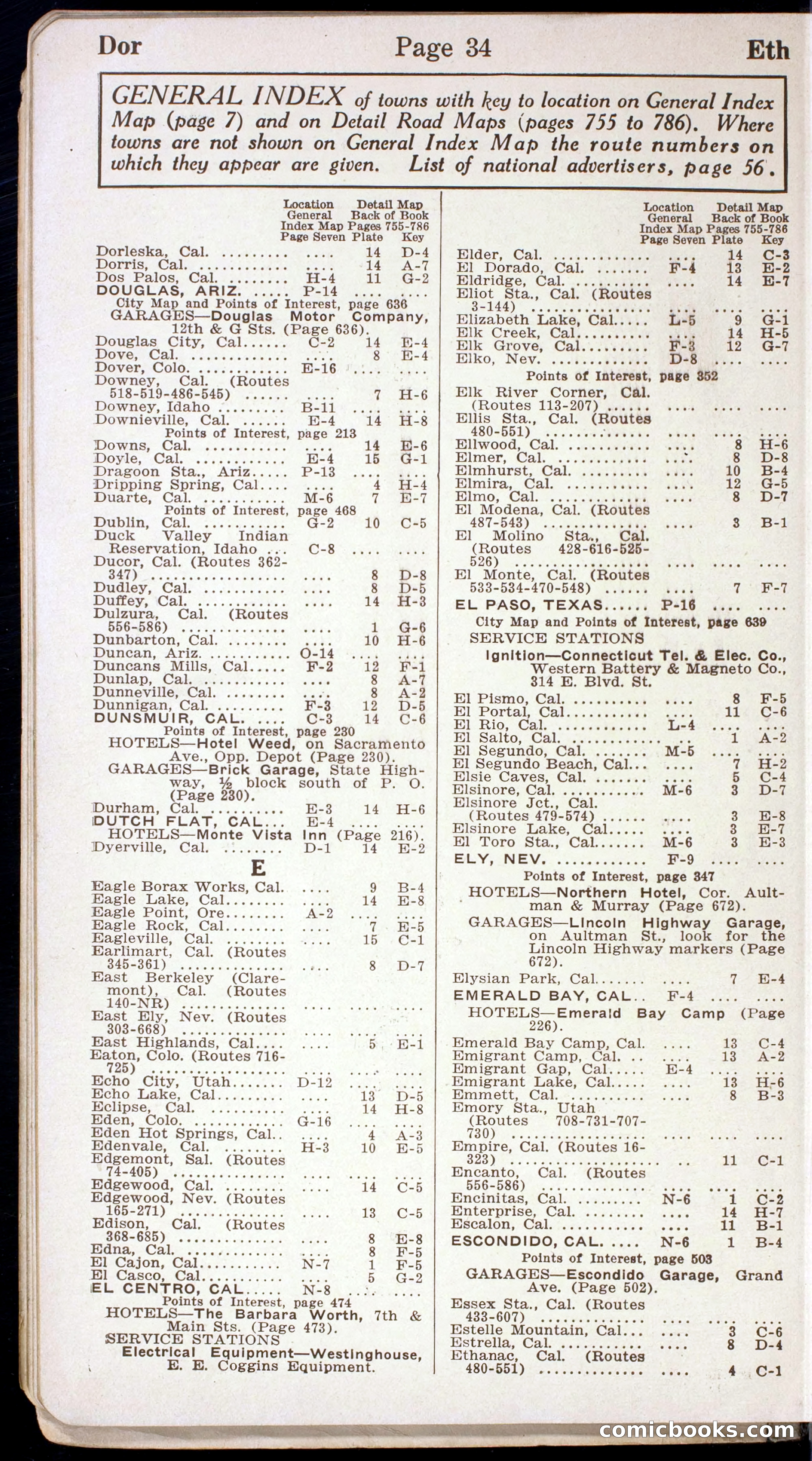 Official Automobile Blue Book, Vol. 8 — page 36 of 399