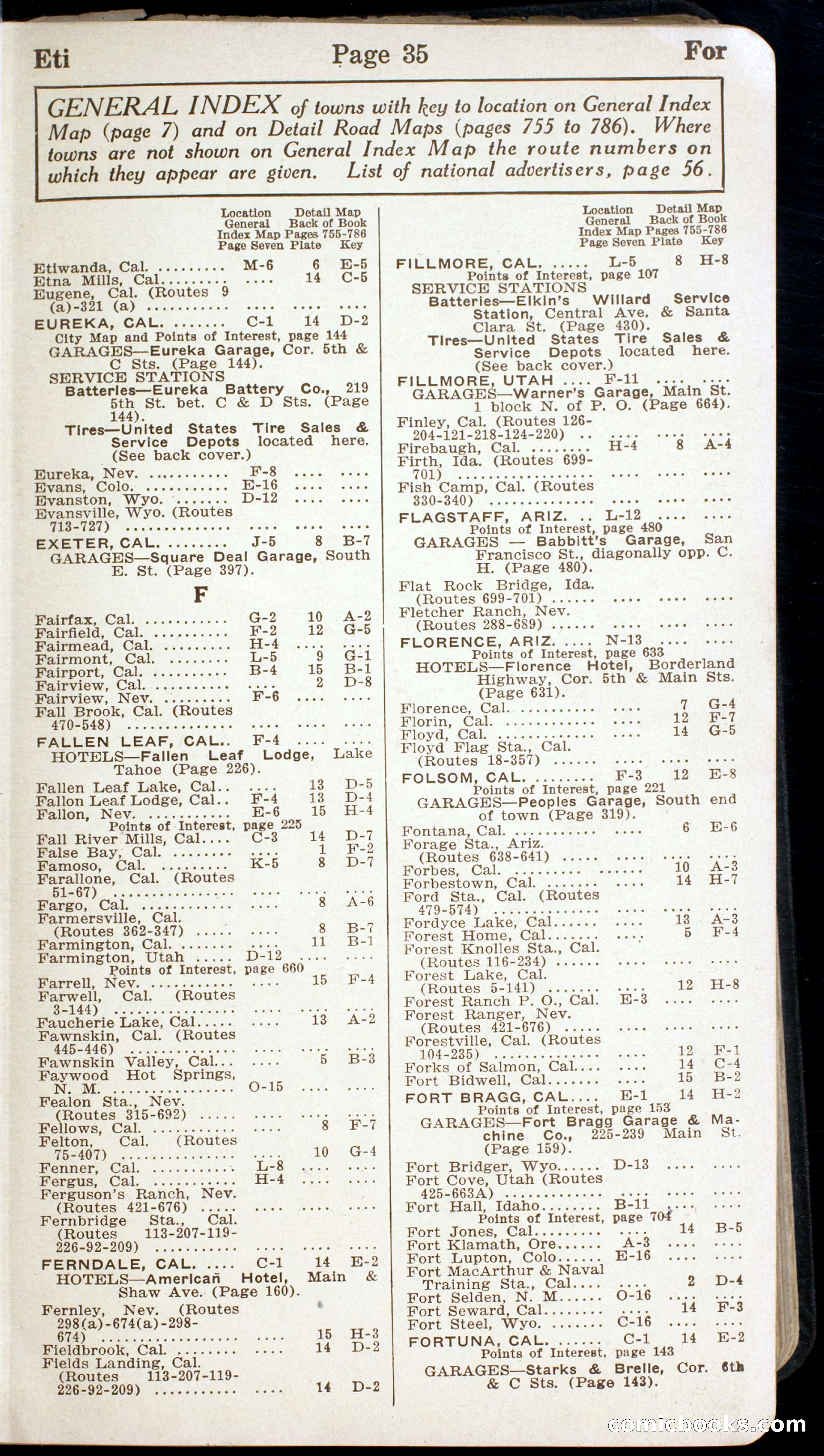 Official Automobile Blue Book, Vol. 8 — page 37 of 399